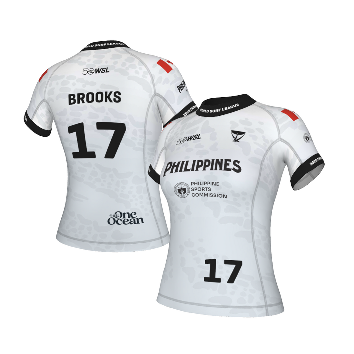 Erin Brooks Official Comp Jersey - 2026 Philippines Pro - White