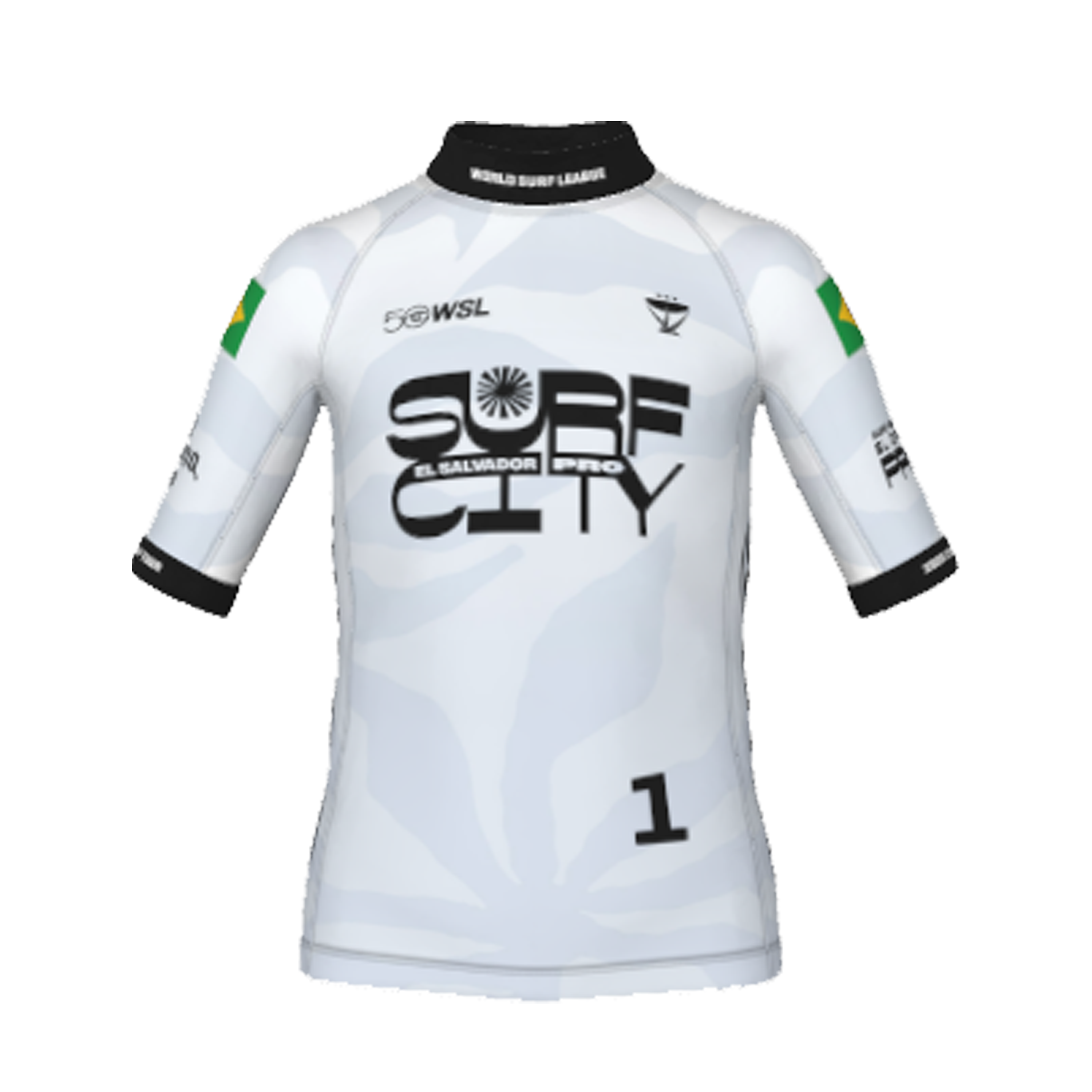 Gabriel Medina Official Jersey 2026 El Salvador Pro Youth - Front View - White