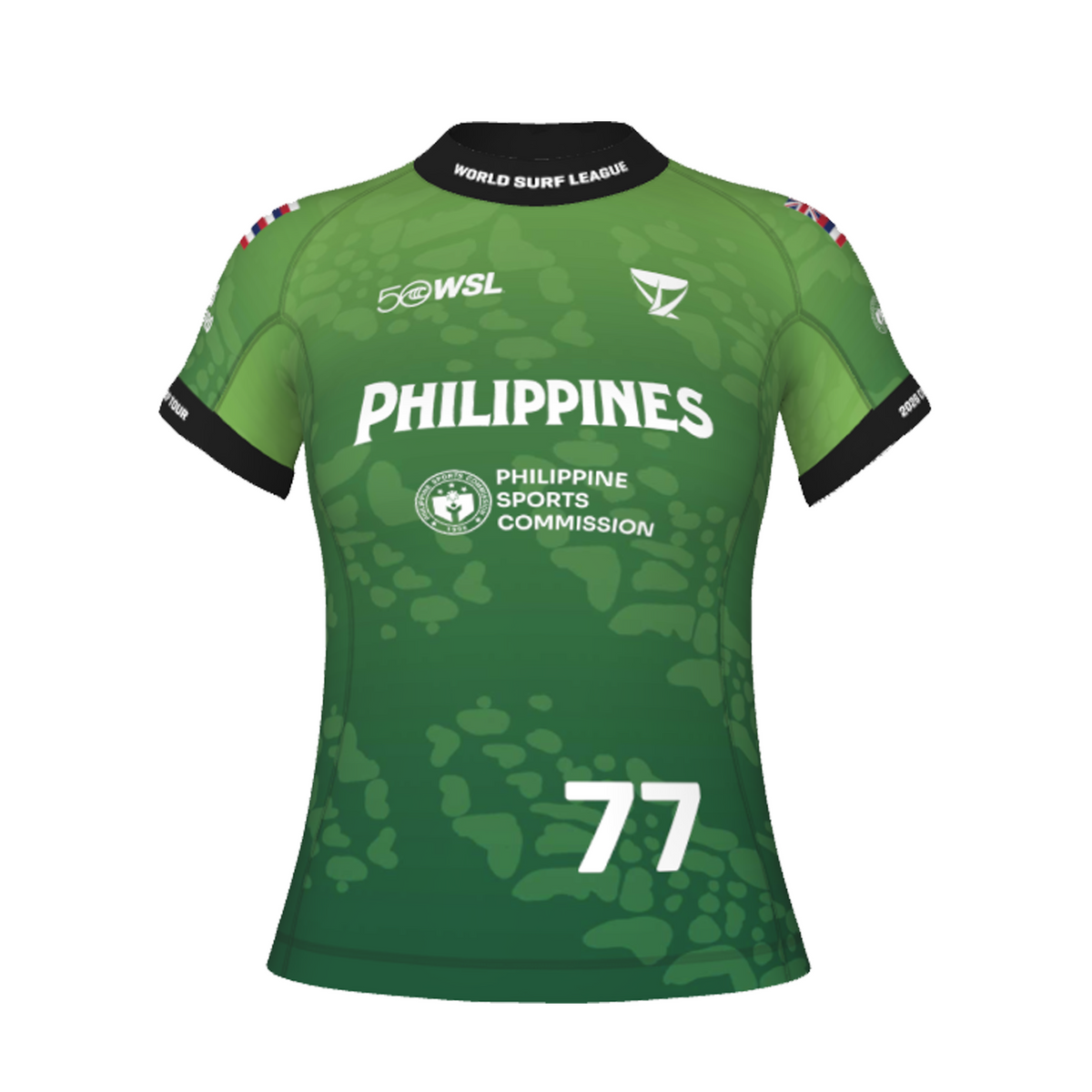 Gabriela Bryan Official Comp Jersey - 2026 Philippines Pro - Green Front