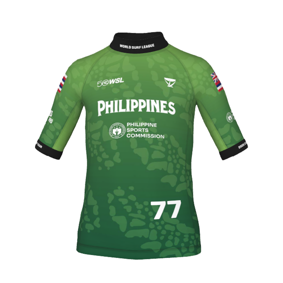 Gabriela Bryan Official Comp Jersey - 2026 Philippines Pro - Youth - Green Front