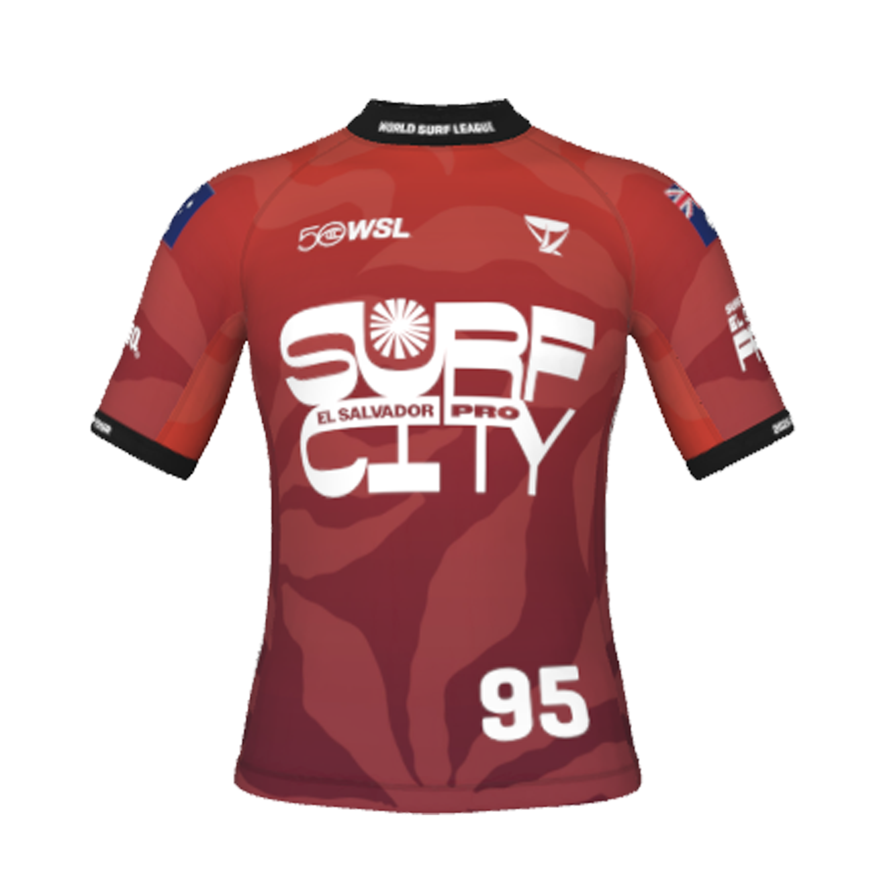 George Pittar Official Jersey 2026 El Salvador Pro - Front View - Red