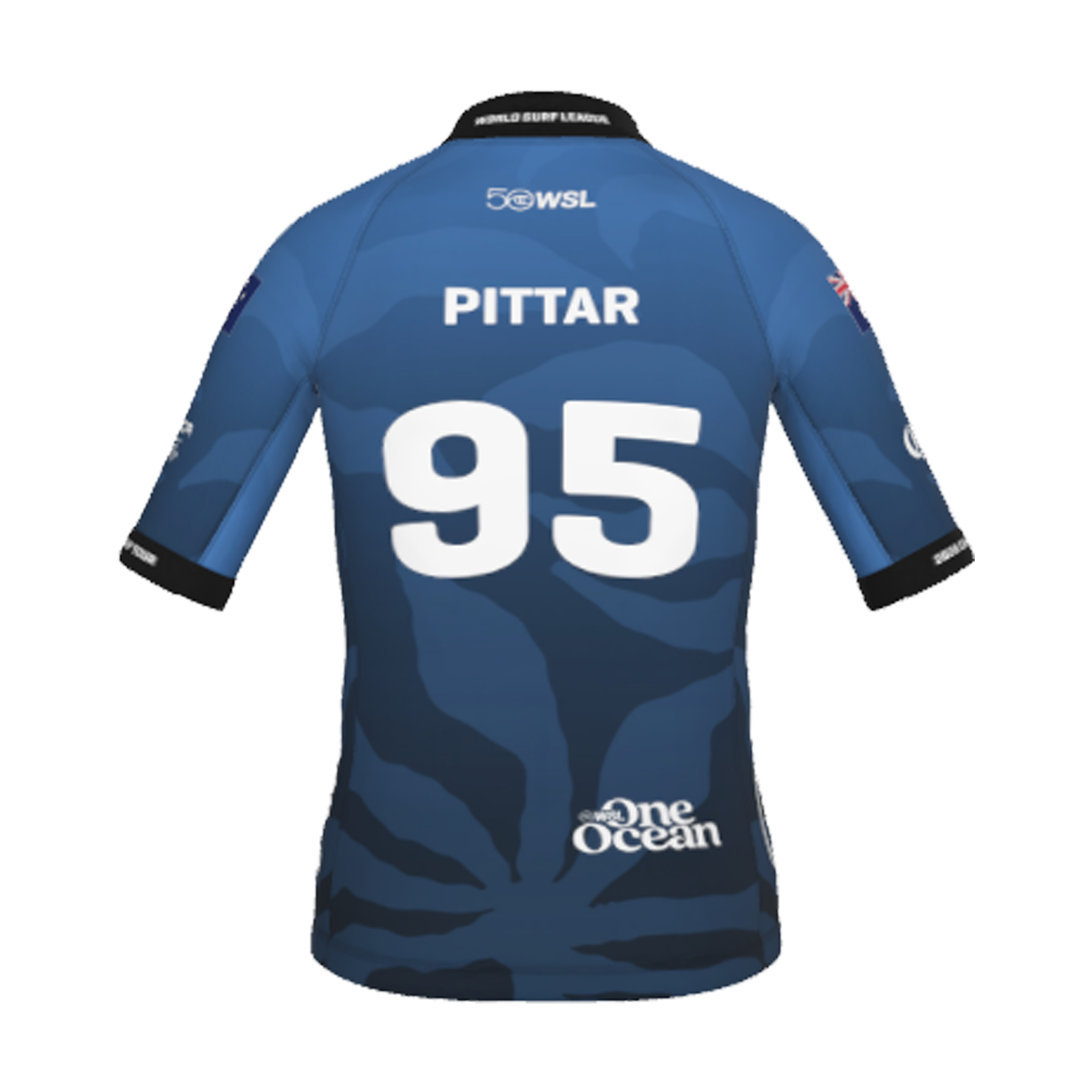George Pittar Official Jersey 2026 El Salvador Pro Youth - Back view - Blue