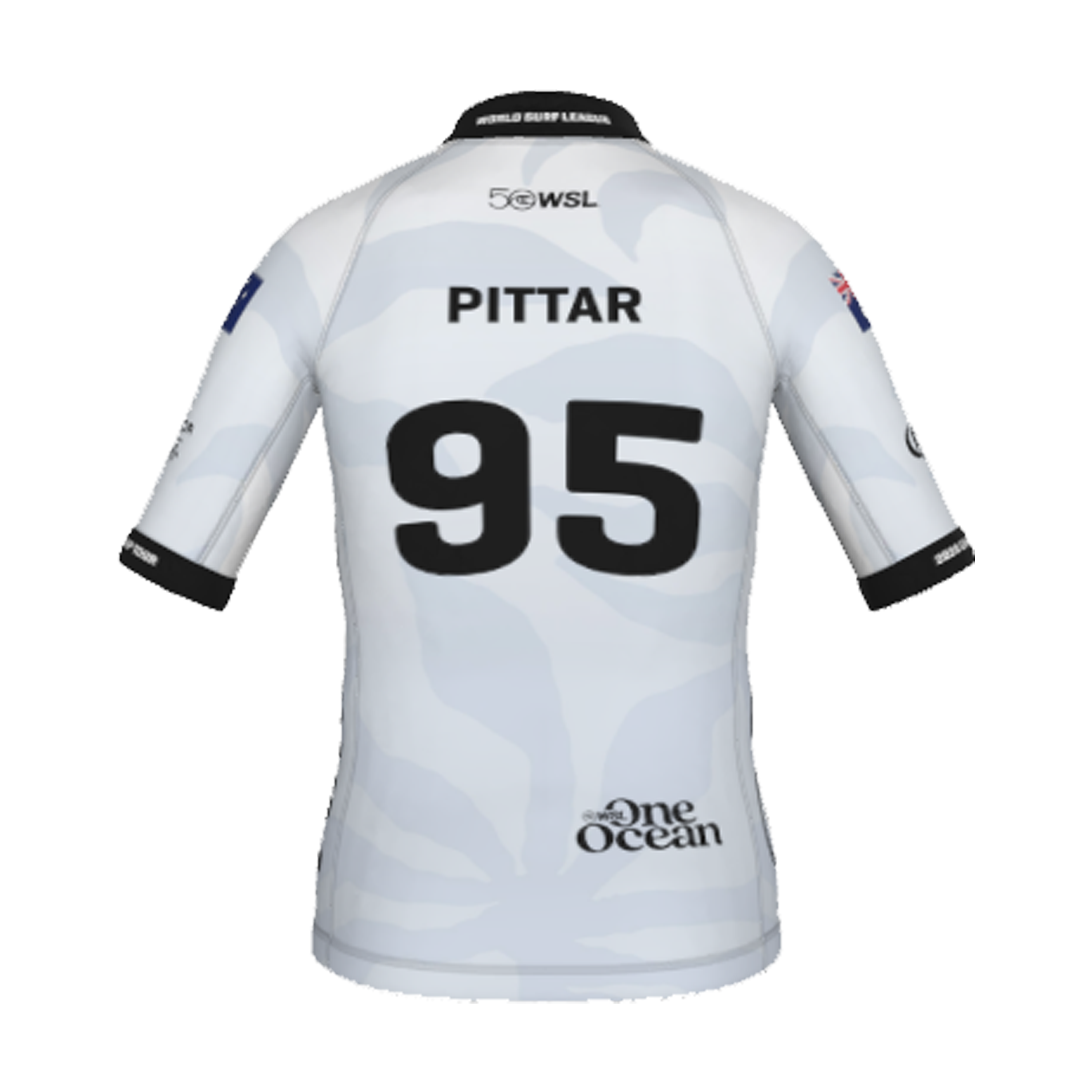 George Pittar Official Jersey 2026 El Salvador Pro Youth - Back View - White