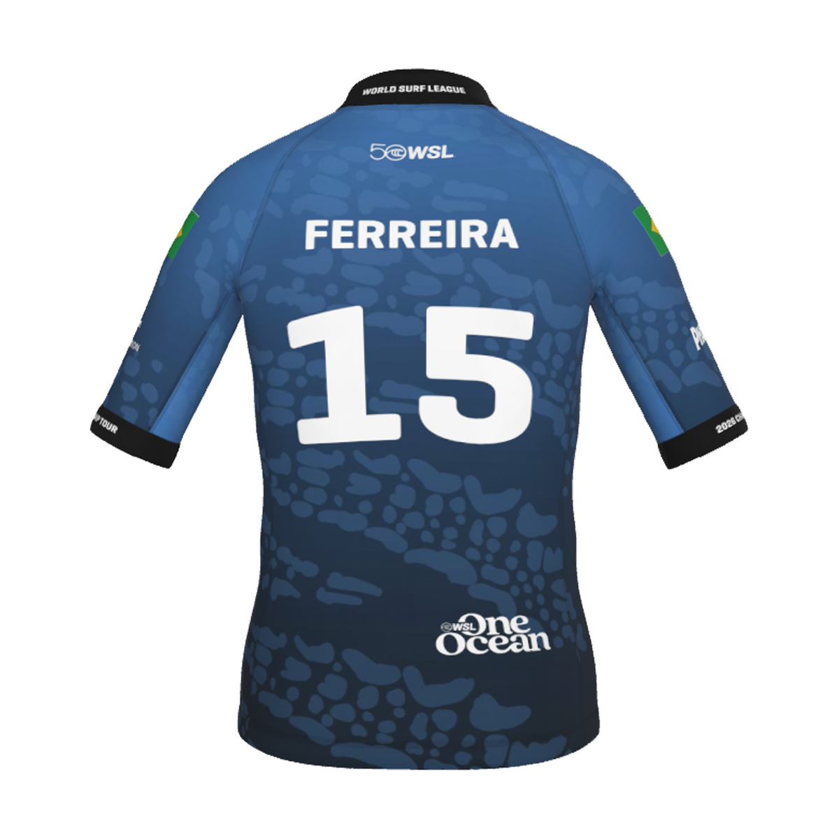 Italo Ferreira Official Comp Jersey - 2026 Philippines Pro - Youth - Blue Back