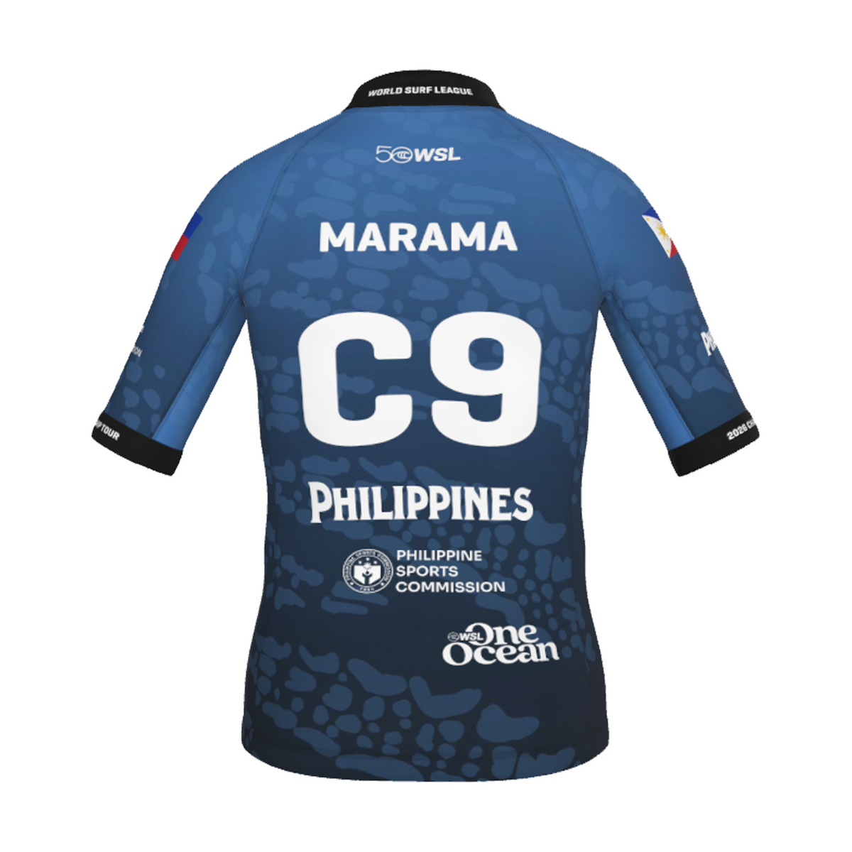 John Mark "Marama" Tokong Official Comp Jersey - 2026 Philippines Pro - Youth - Blue Back