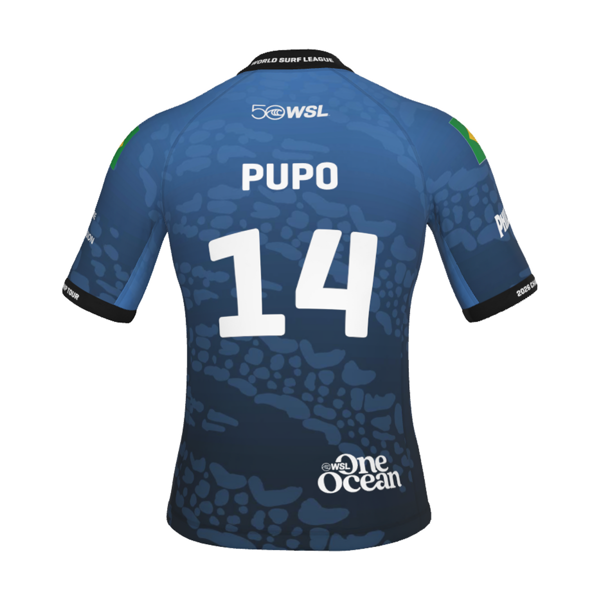 Miguel Pupo Official Comp Jersey - 2026 Philippines Pro - Blue Back