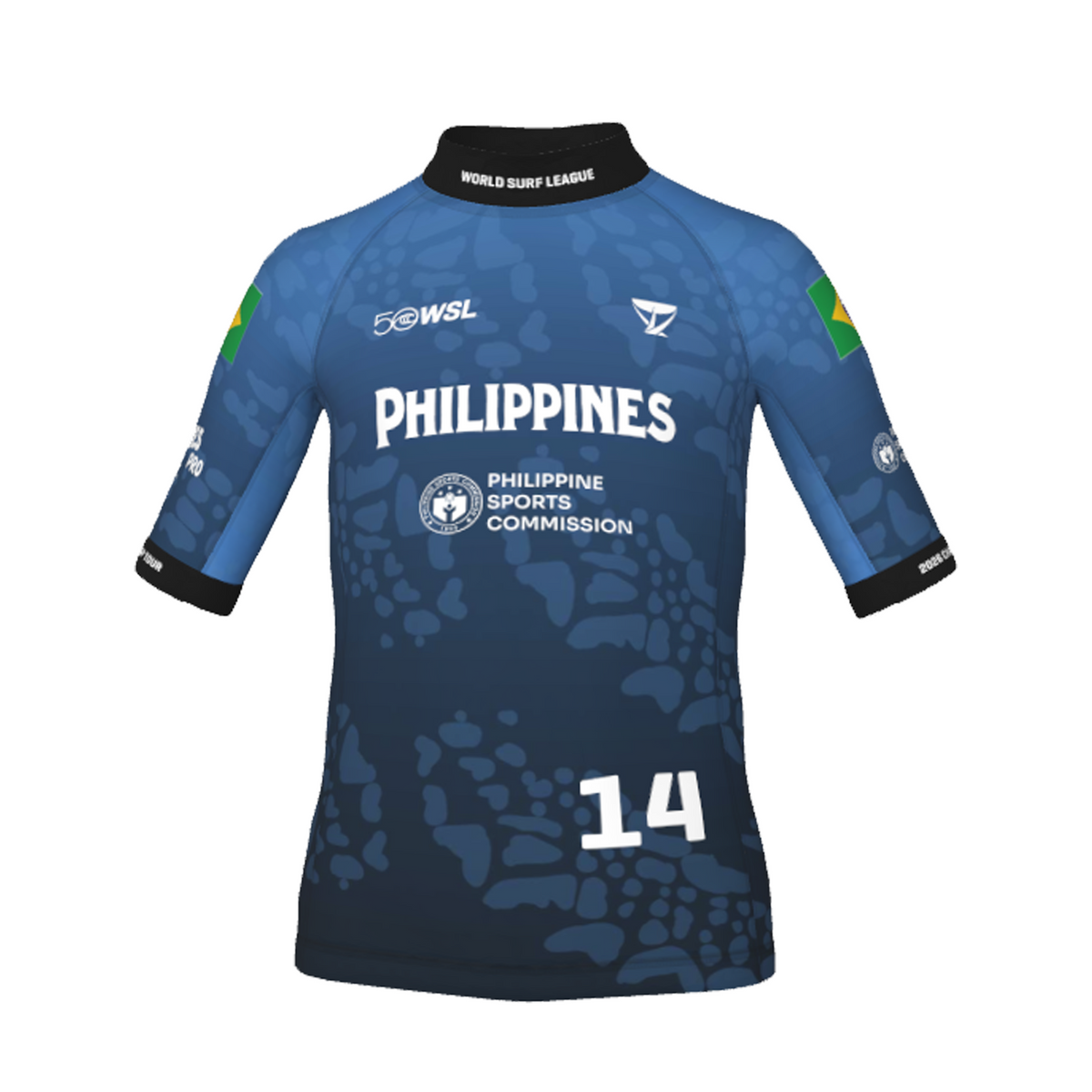 Miguel Pupo Official Comp Jersey - 2026 Philippines Pro - Youth - Blue Front