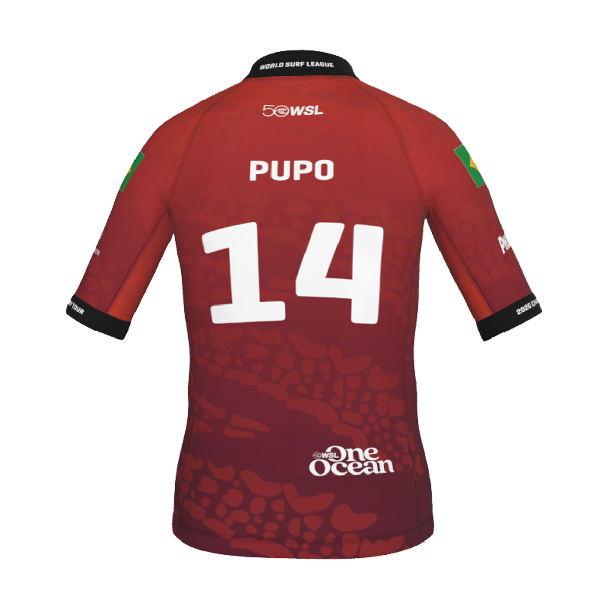 Miguel Pupo Official Comp Jersey - 2026 Philippines Pro - Youth - Red Back