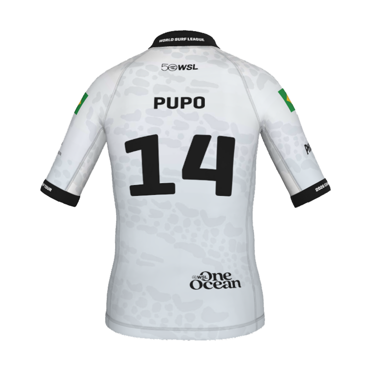 Miguel Pupo Official Comp Jersey - 2026 Philippines Pro - Youth - White Back