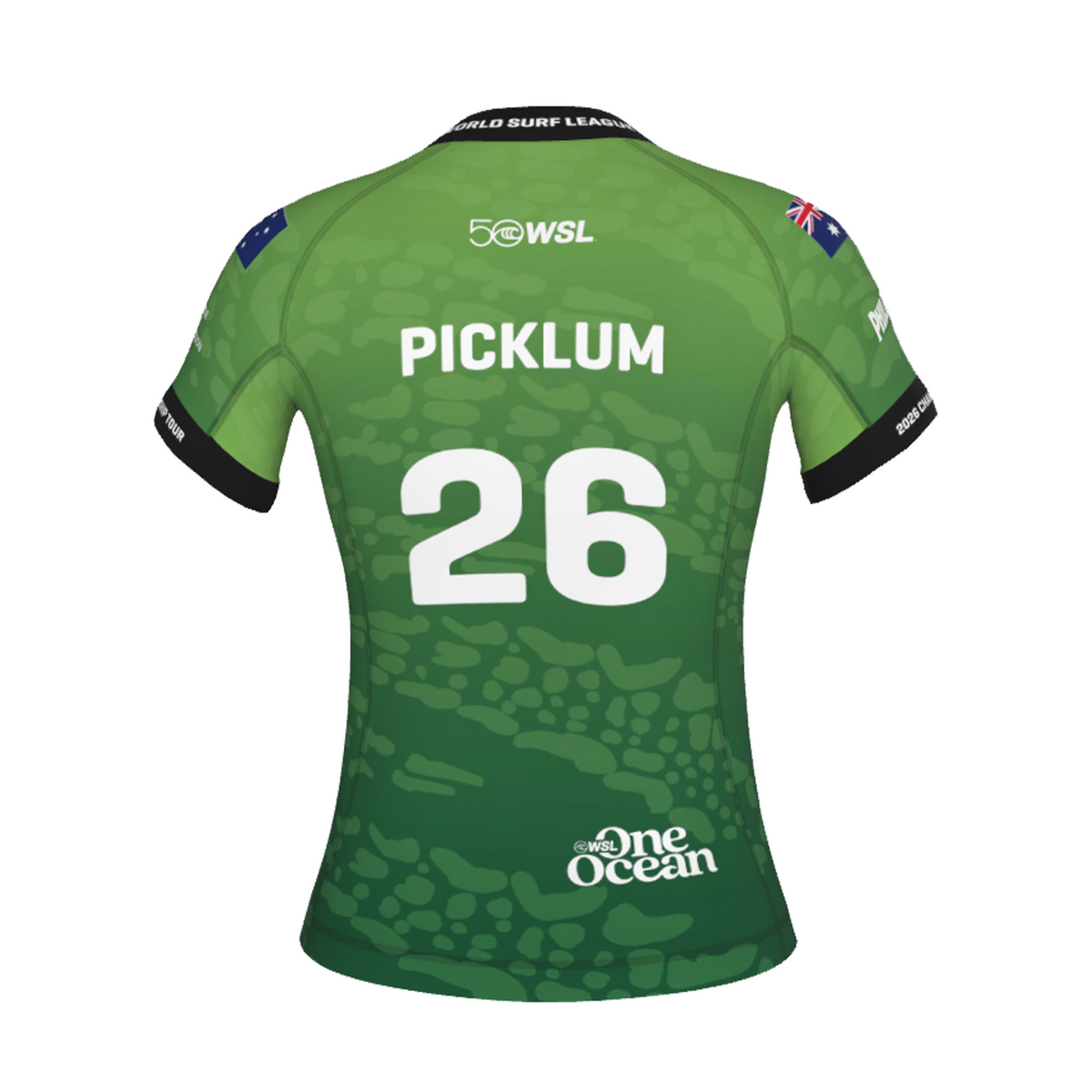Molly Picklum Official Comp Jersey - 2026 Philippines Pro - Green Back