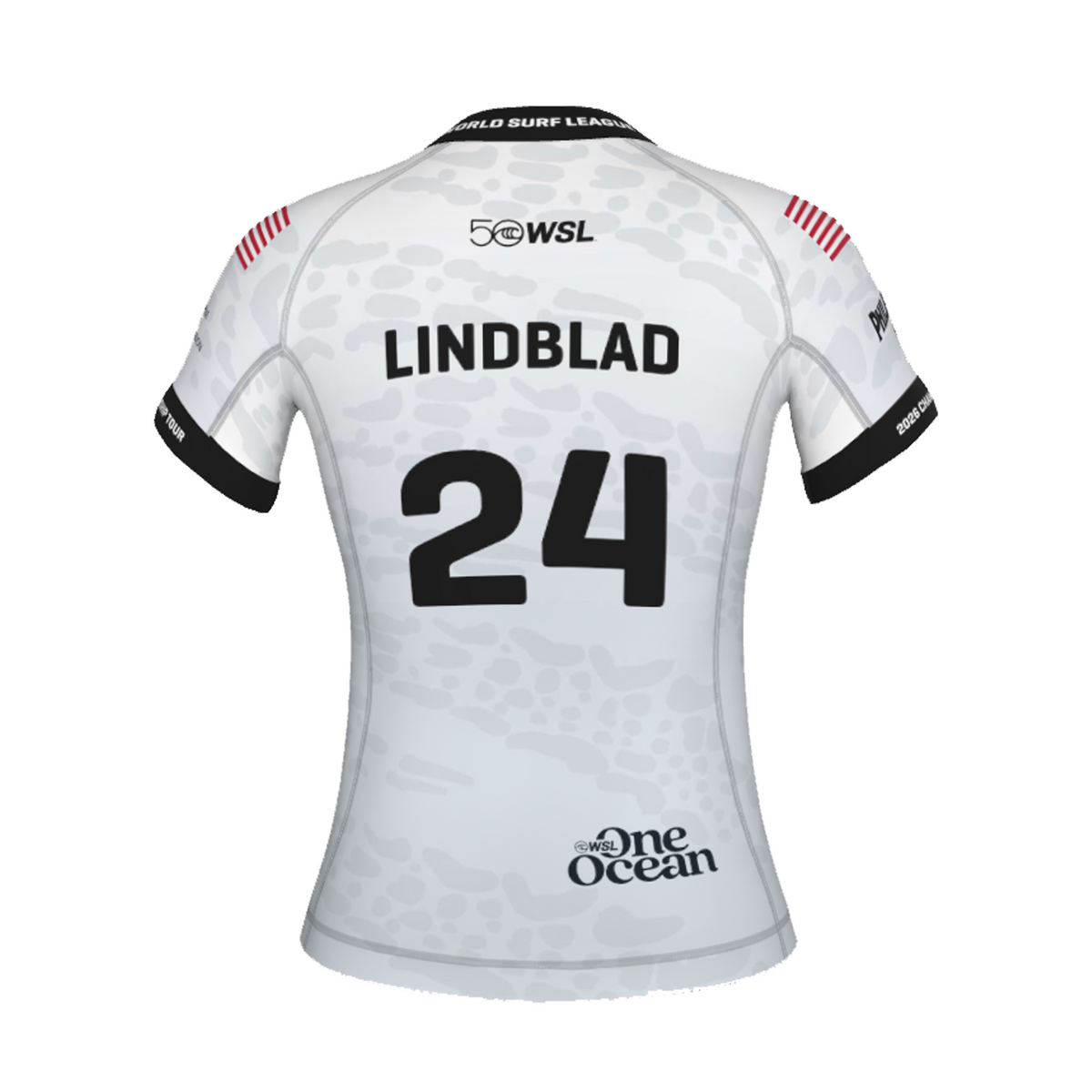 Sawyer Lindblad Official Comp Jersey - 2026 Philippines Pro - White Back