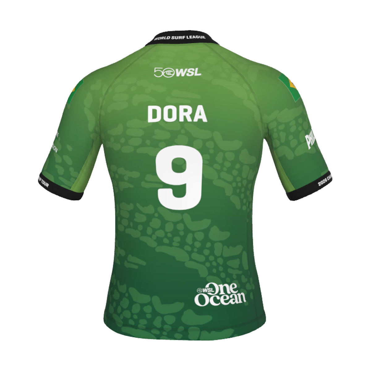 Yago Dora Official Comp Jersey - 2026 Philippines Pro - Green Back