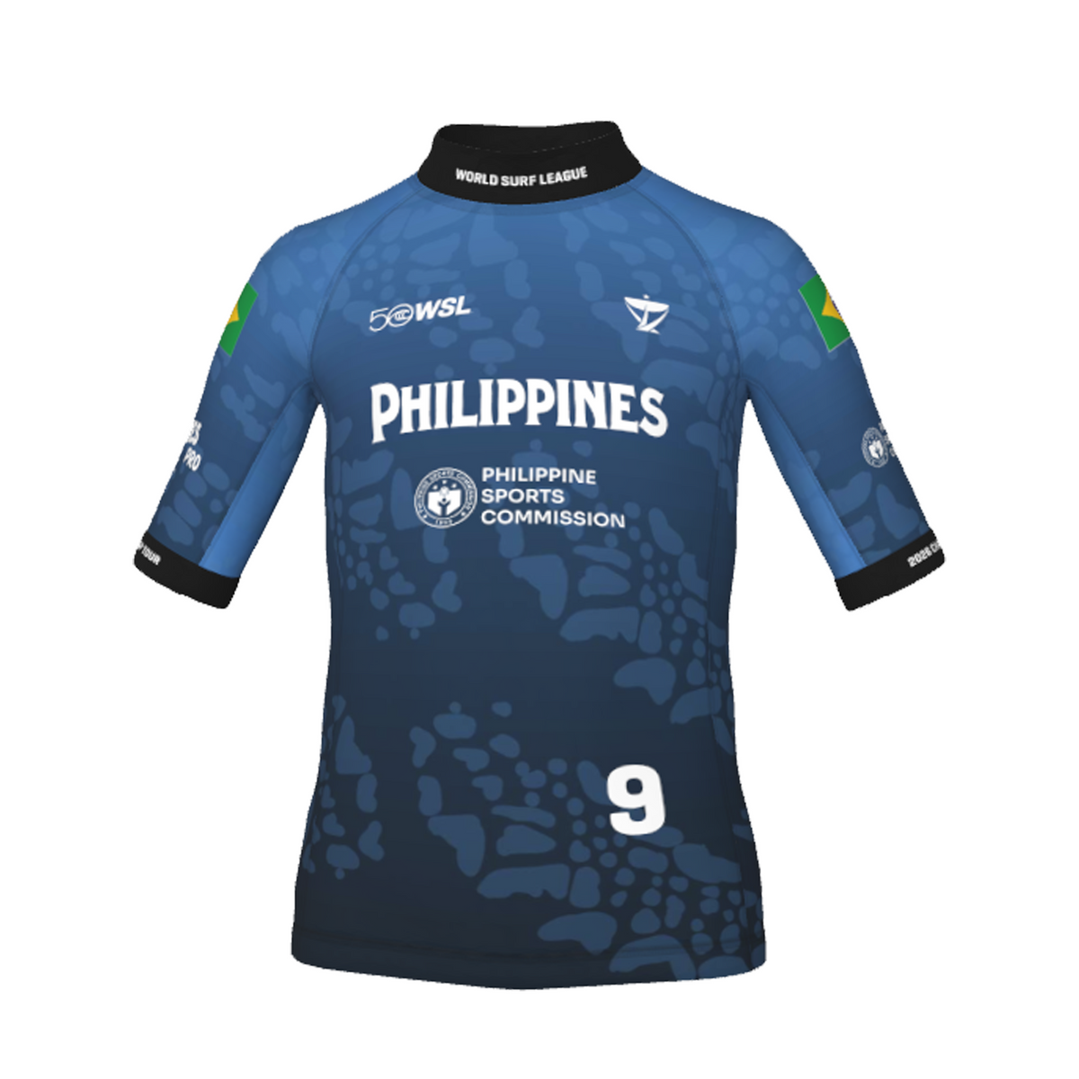 Yago Dora Official Comp Jersey - 2026 Philippines Pro - Youth - Blue Front