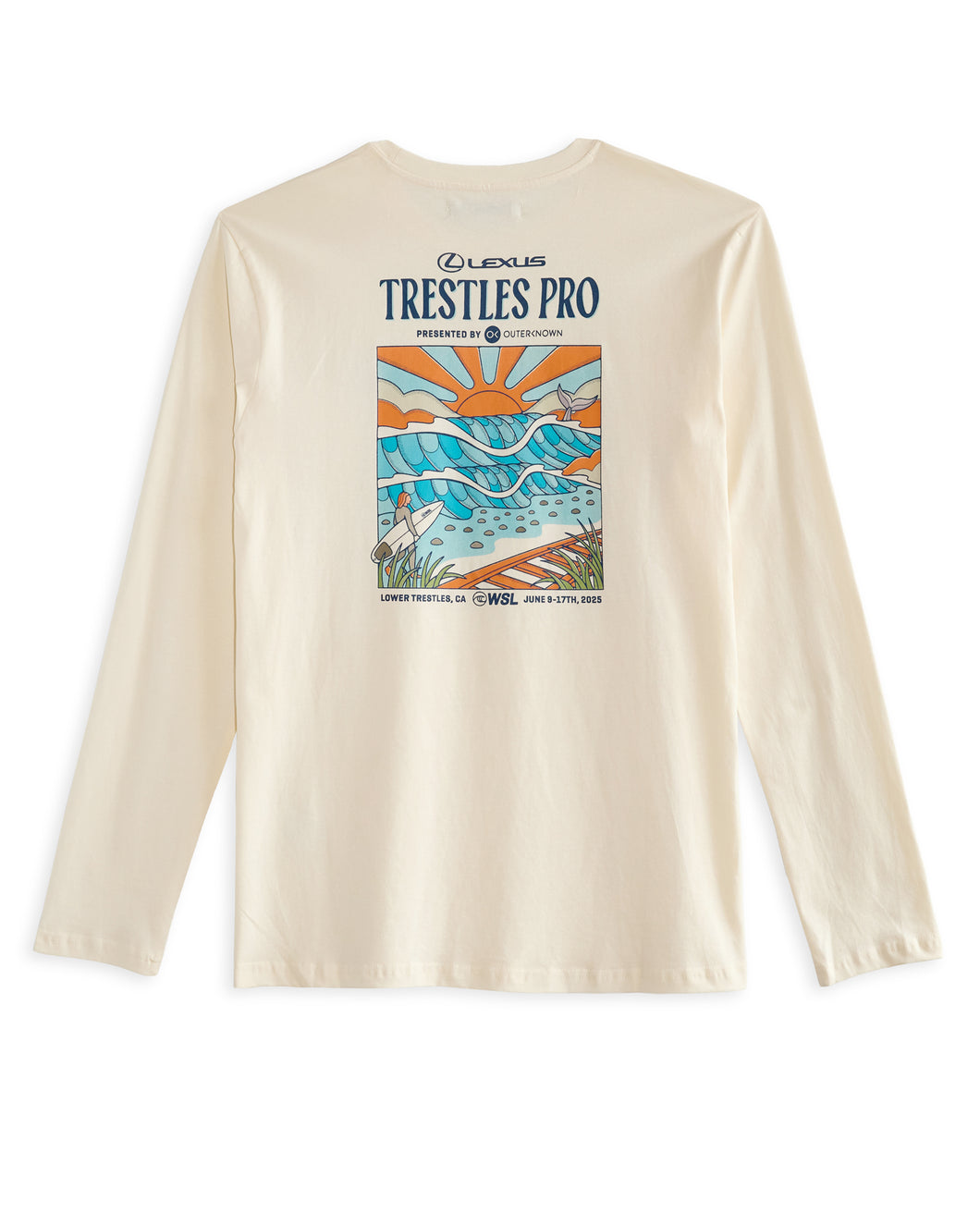 2025 Trestles Pro Long Sleeve Tee