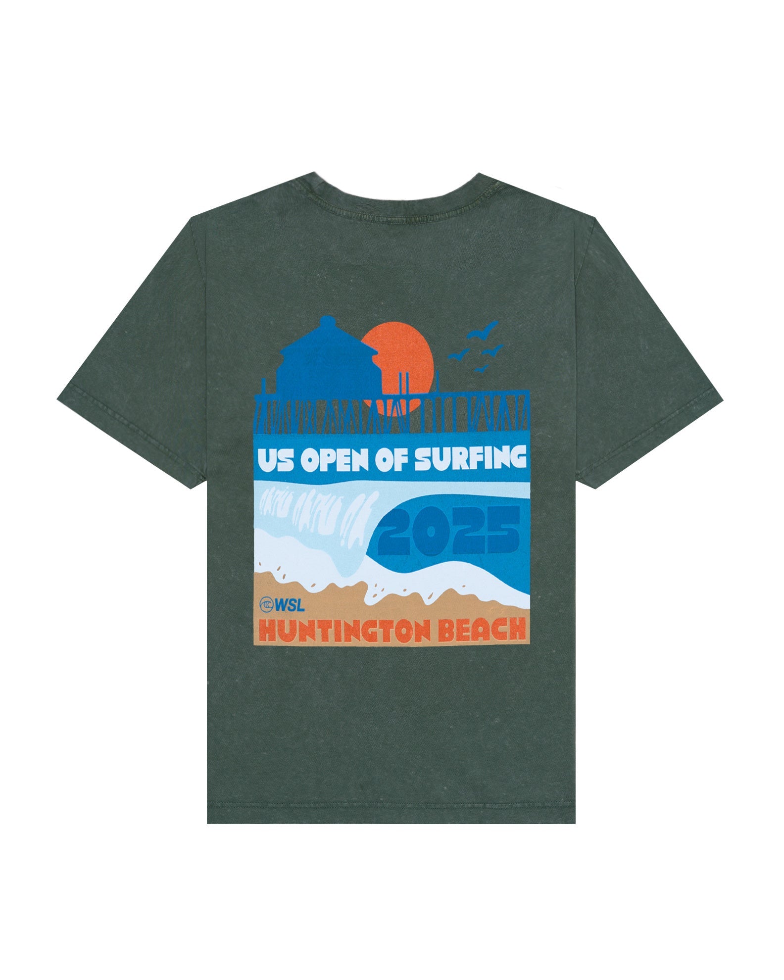 Catch Surf WSBL Tシャツ ロゴ WSBL Garment-Dyed S/S Tee – Catch Surf USA