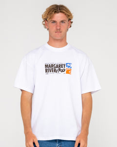 2025 Margaret River Pro Hero Tee (White)