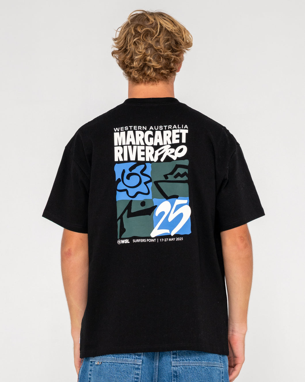 2025 Margaret River Pro Hero Tee (Black)