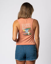 Load image into Gallery viewer, 2025 Lexus US Open of Surfing Women&#39;s Retro Tower Tank - Heather Sun