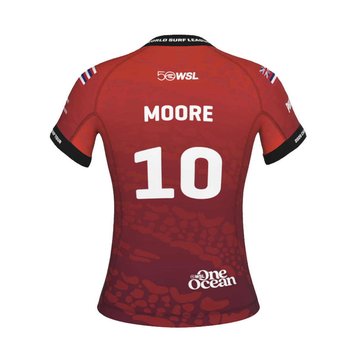 Carissa Moore Official Comp Jersey - 2026 Philippines Pro - Red Back