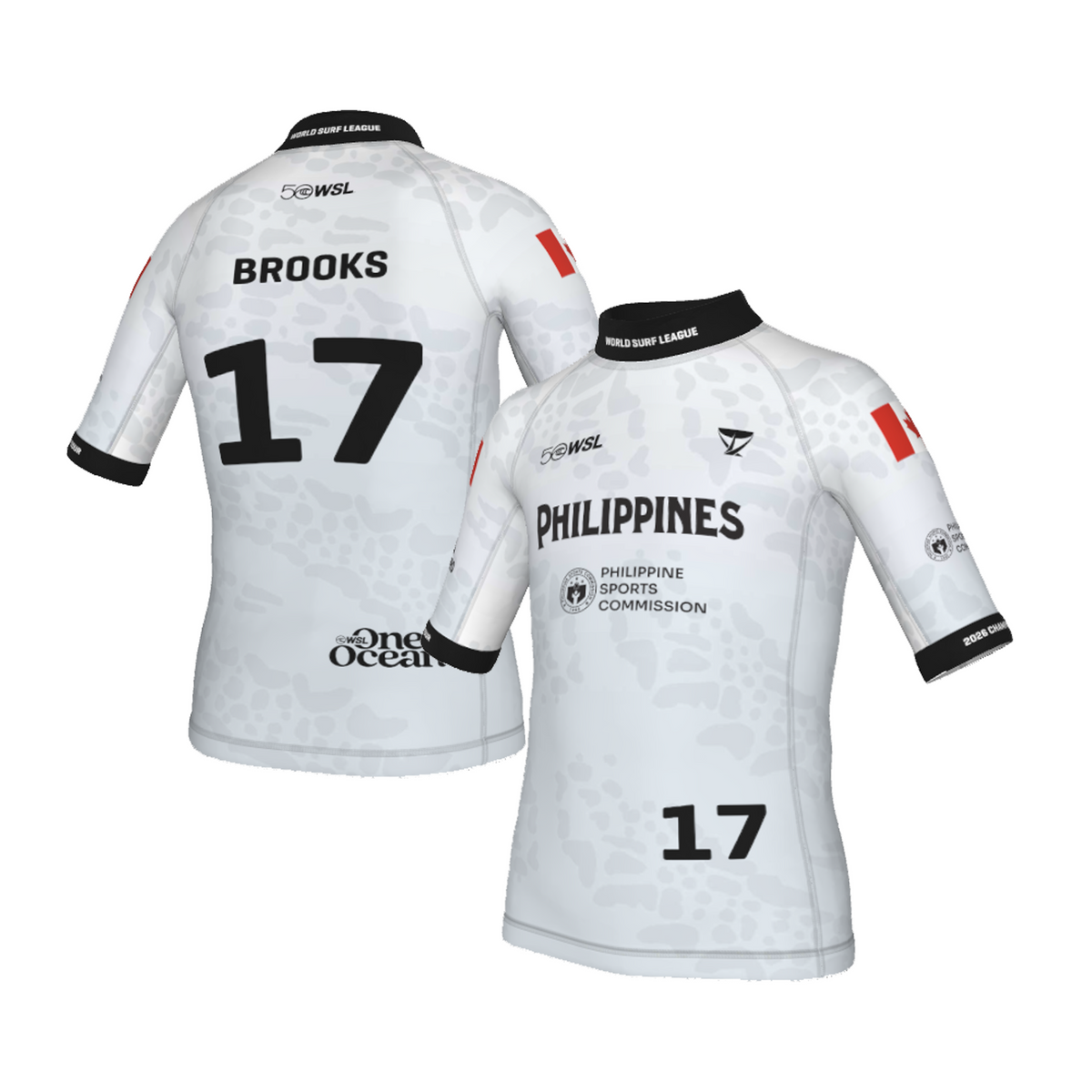 Erin Brooks Official Comp Jersey - 2026 Philippines Pro - Youth - White