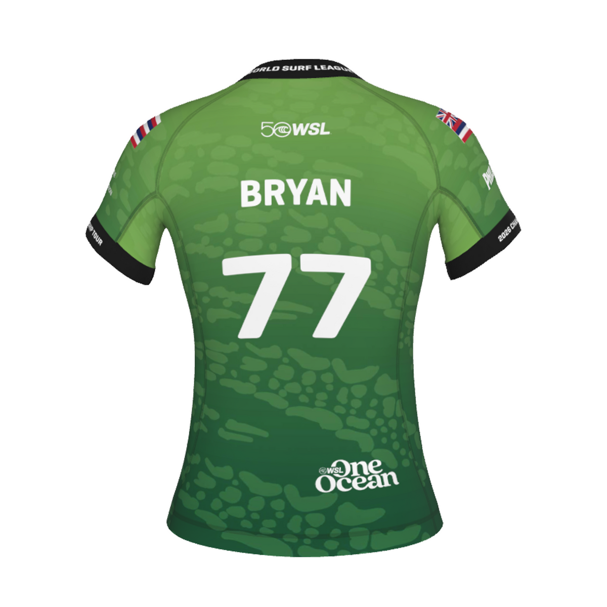 Gabriela Bryan Official Comp Jersey - 2026 Philippines Pro - Green Back