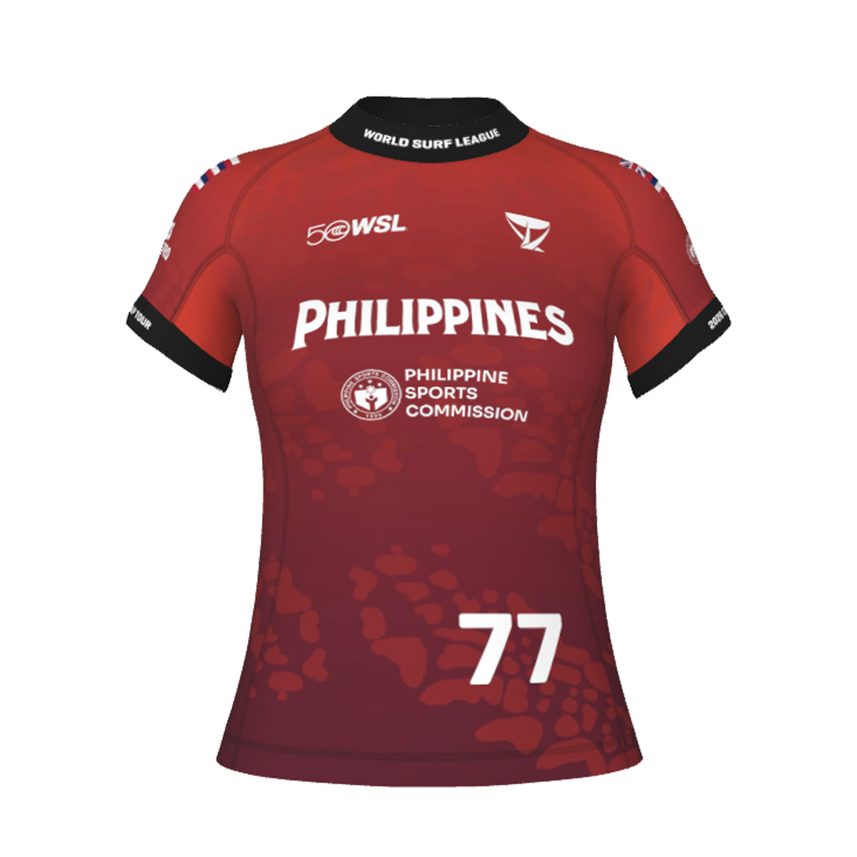 Gabriela Bryan Official Comp Jersey - 2026 Philippines Pro - Red Front