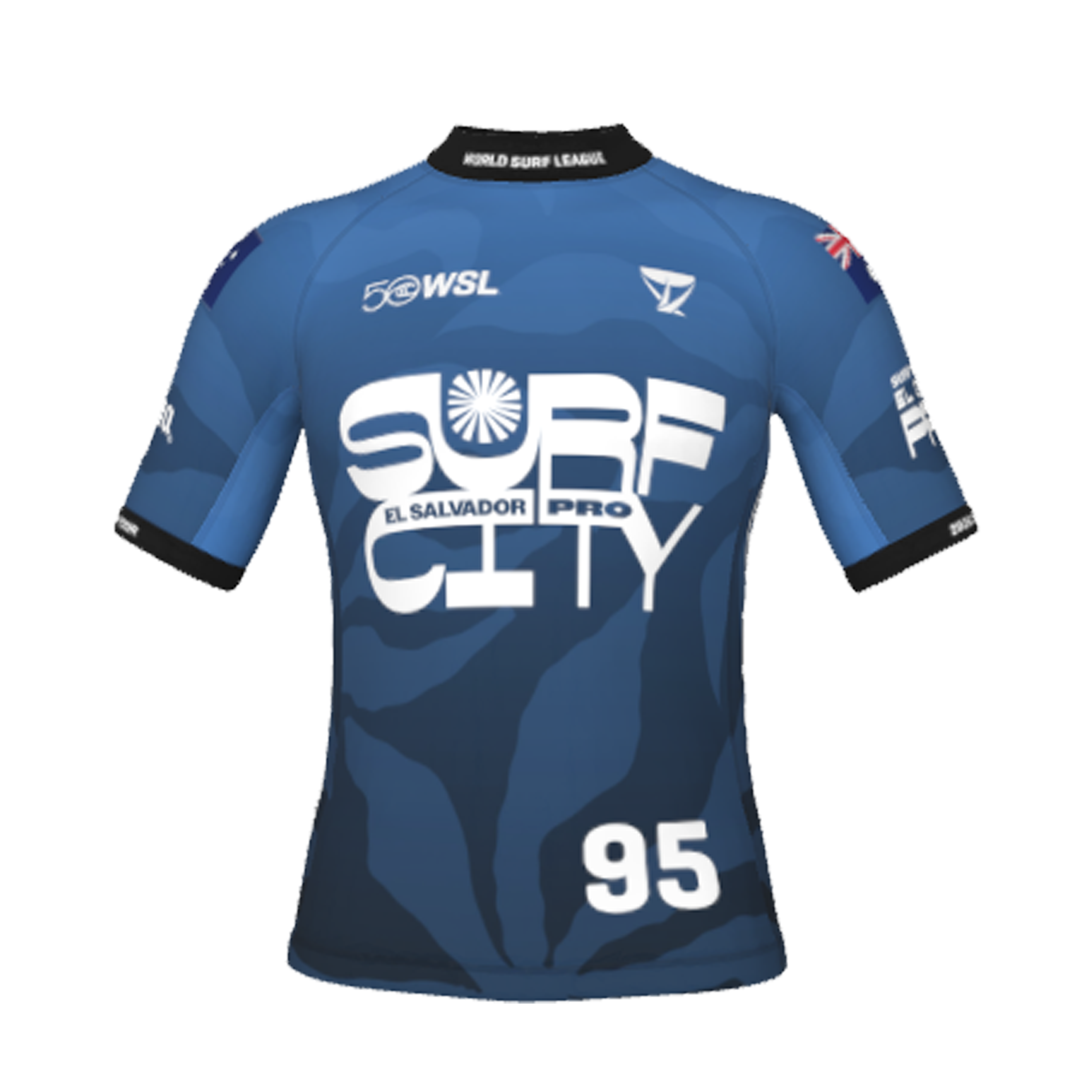 George Pittar Official Jersey 2026 El Salvador Pro - Front View - Blue