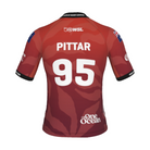 George Pittar Official Jersey 2026 El Salvador Pro - Back View - Red