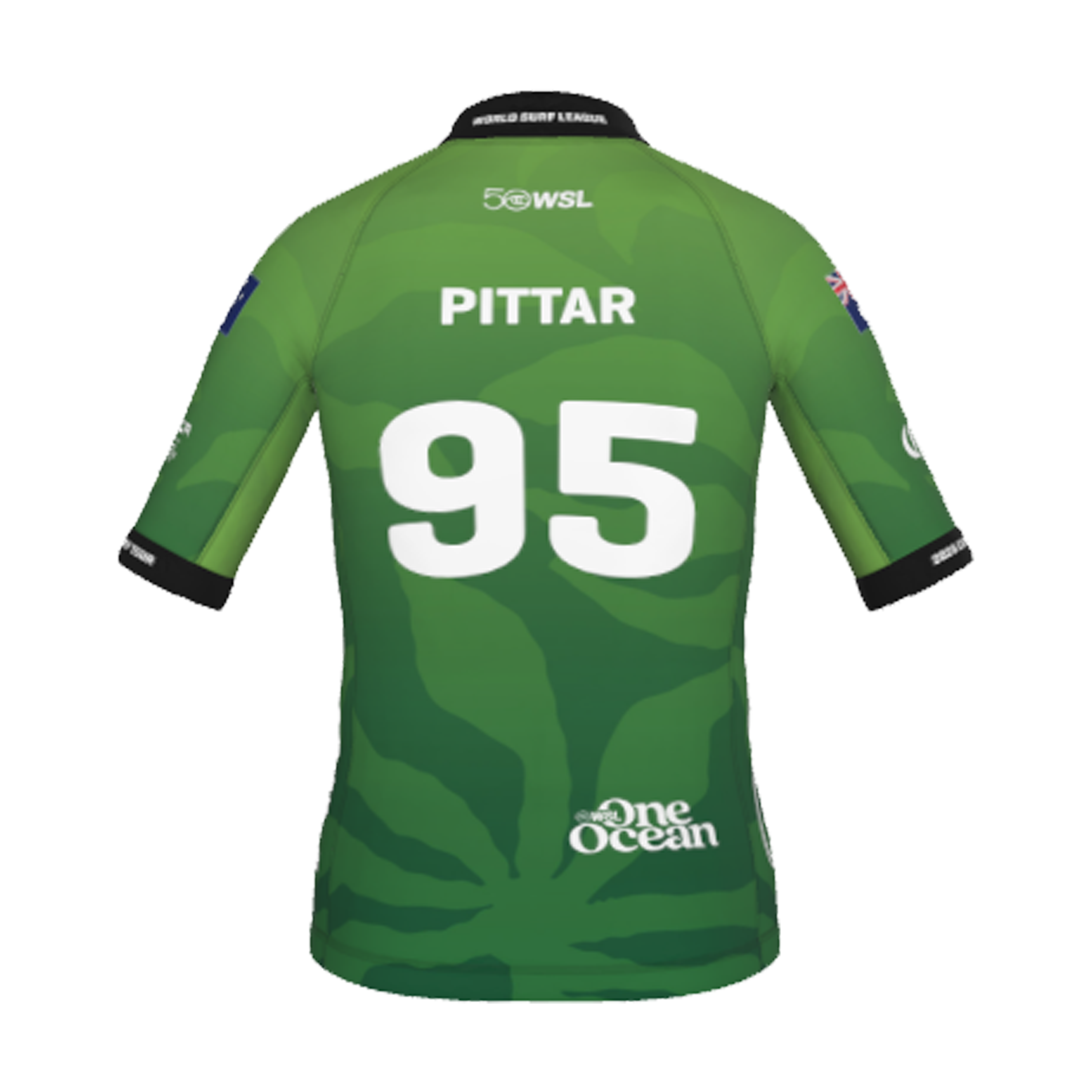 George Pittar Official Jersey 2026 El Salvador Pro Youth - Back View - Green
