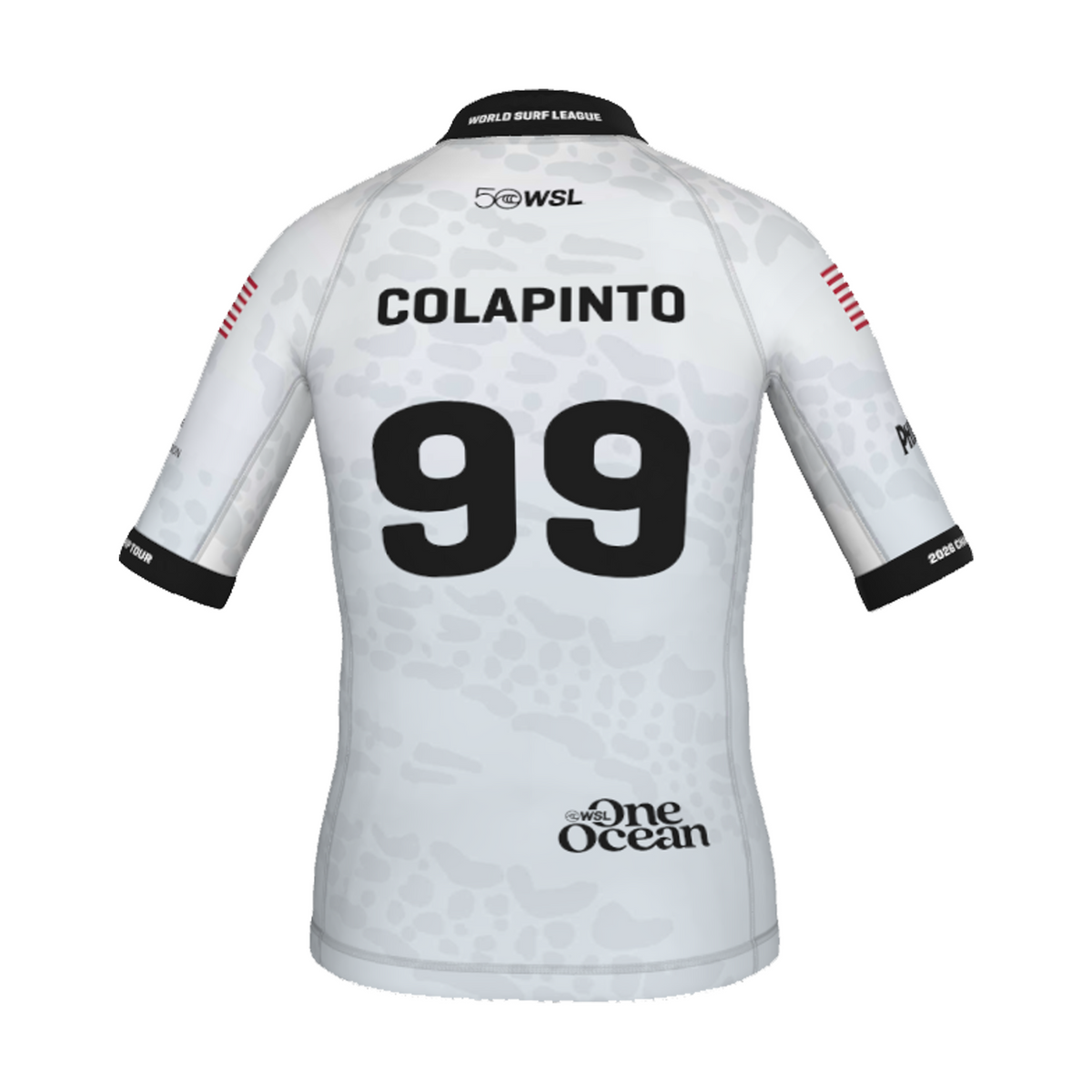 Griffin Colapinto Official Comp Jersey - 2026 Philippines Pro - Youth - White Back