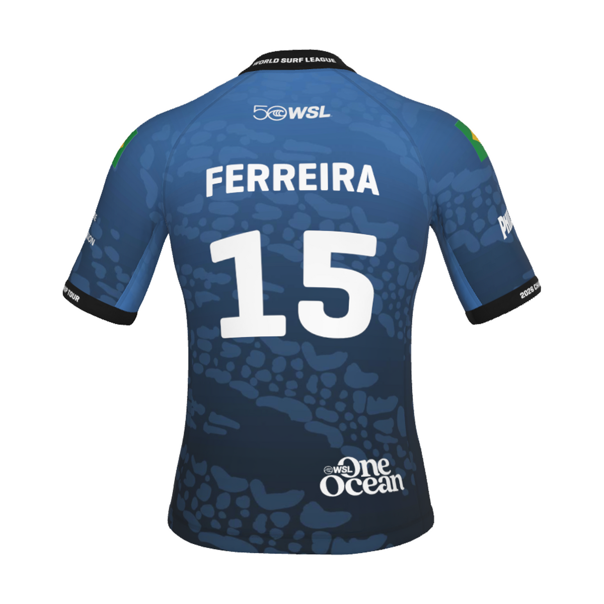 Italo Ferreira Official Comp Jersey - 2026 Philippines Pro - Blue Back