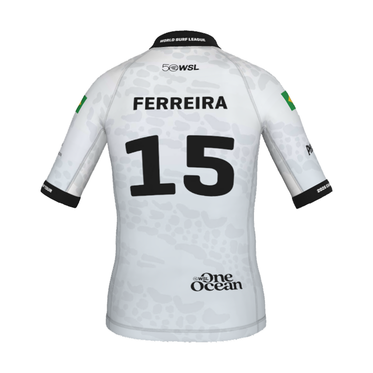 Italo Ferreira Official Comp Jersey - 2026 Philippines Pro - Youth - White Back