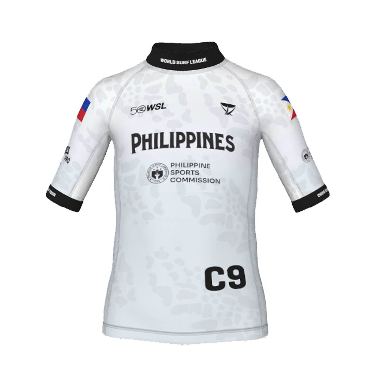John Mark "Marama" Tokong Official Comp Jersey - 2026 Philippines Pro - Youth - White Front