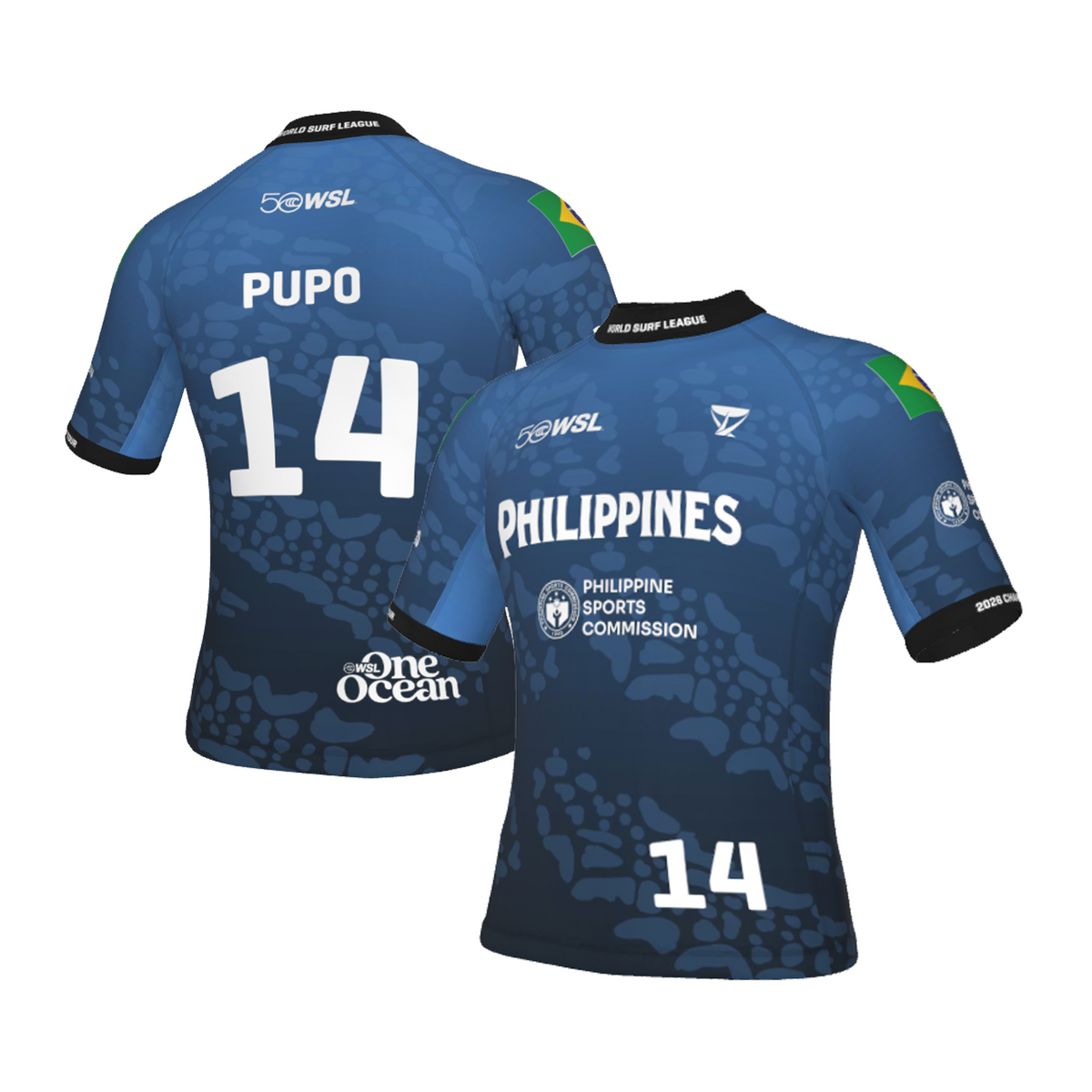 Miguel Pupo Official Comp Jersey - 2026 Philippines Pro - Blue