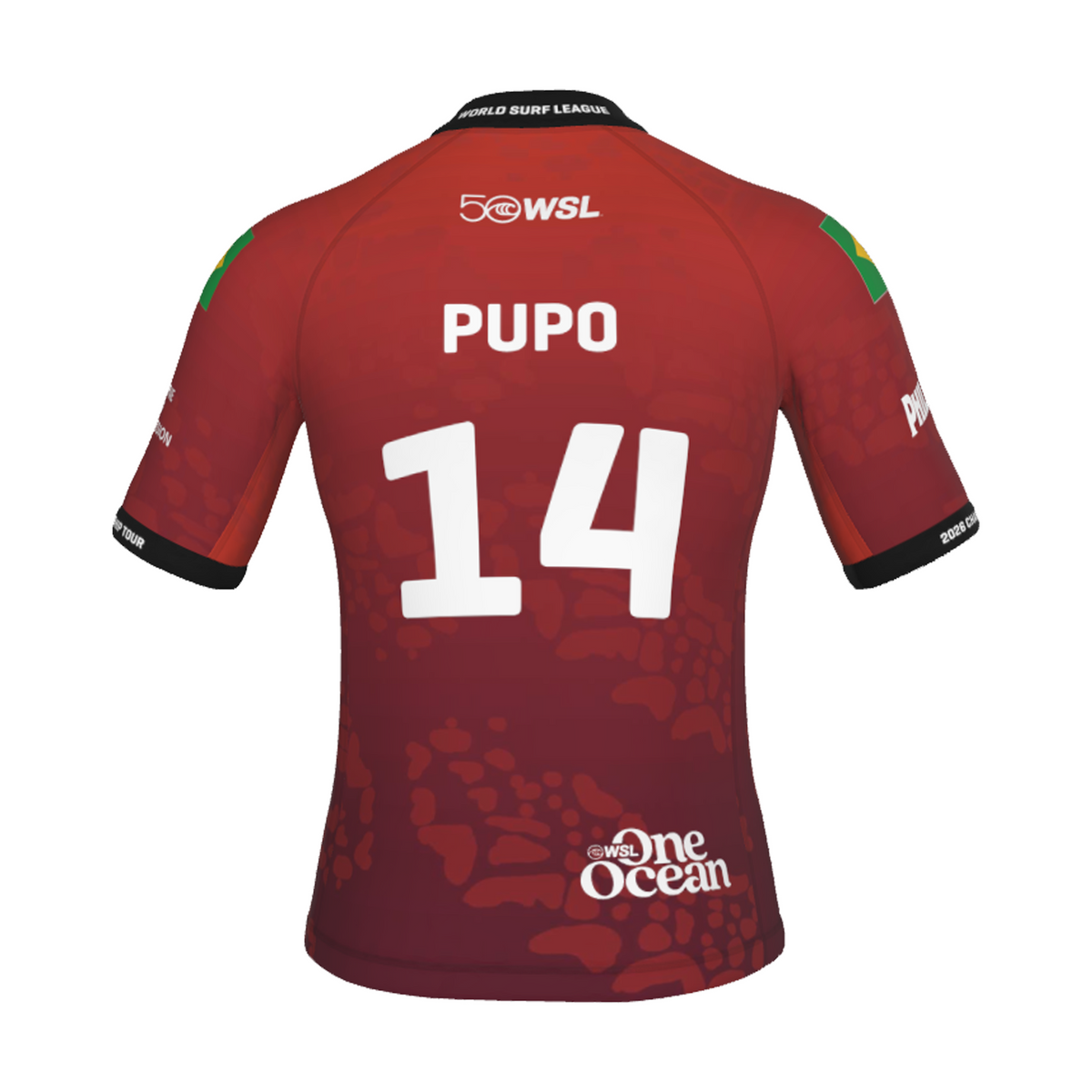 Miguel Pupo Official Comp Jersey - 2026 Philippines Pro - Red Back