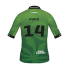 Miguel Pupo Official Jersey - 2026 El Salvador Pro - Youth - Back View - Green