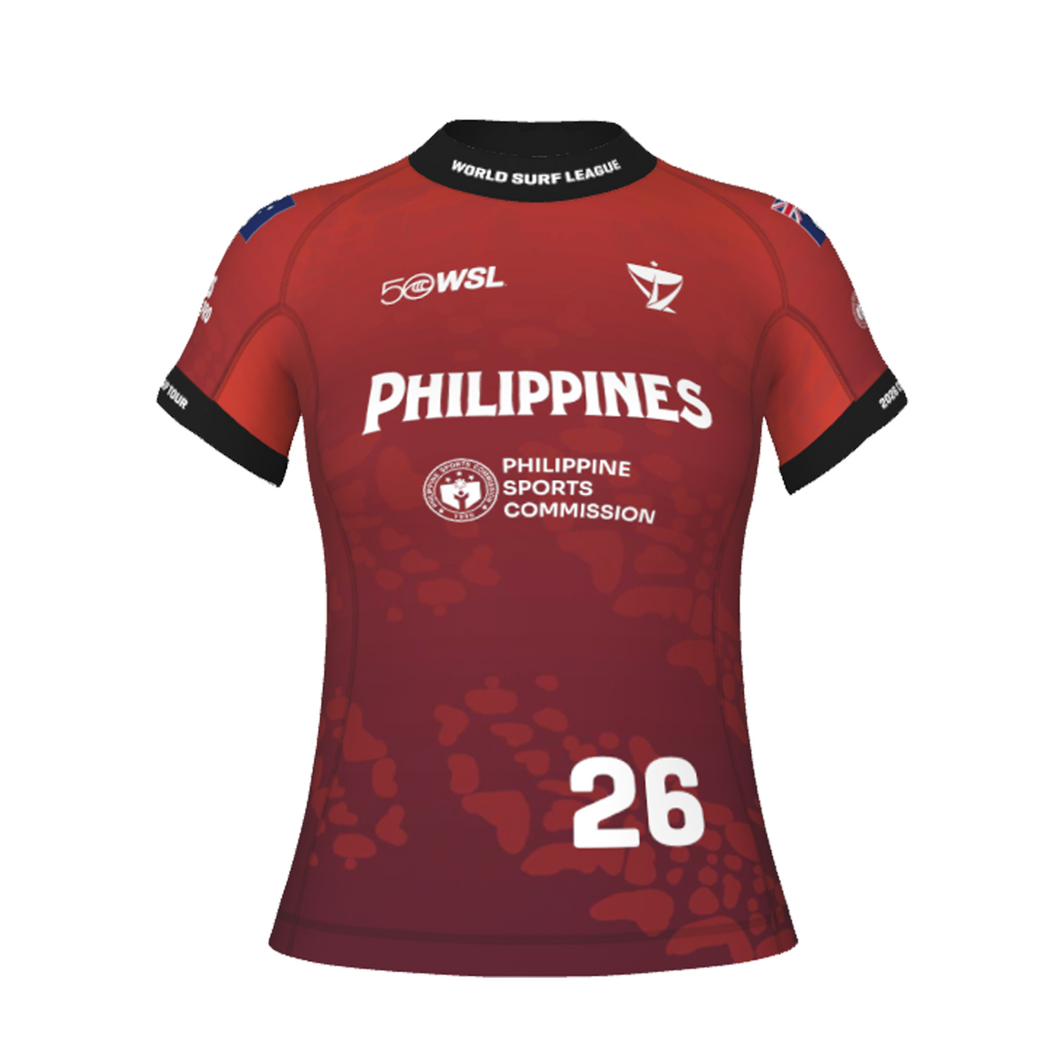 Molly Picklum Official Comp Jersey - 2026 Philippines Pro - Red Front