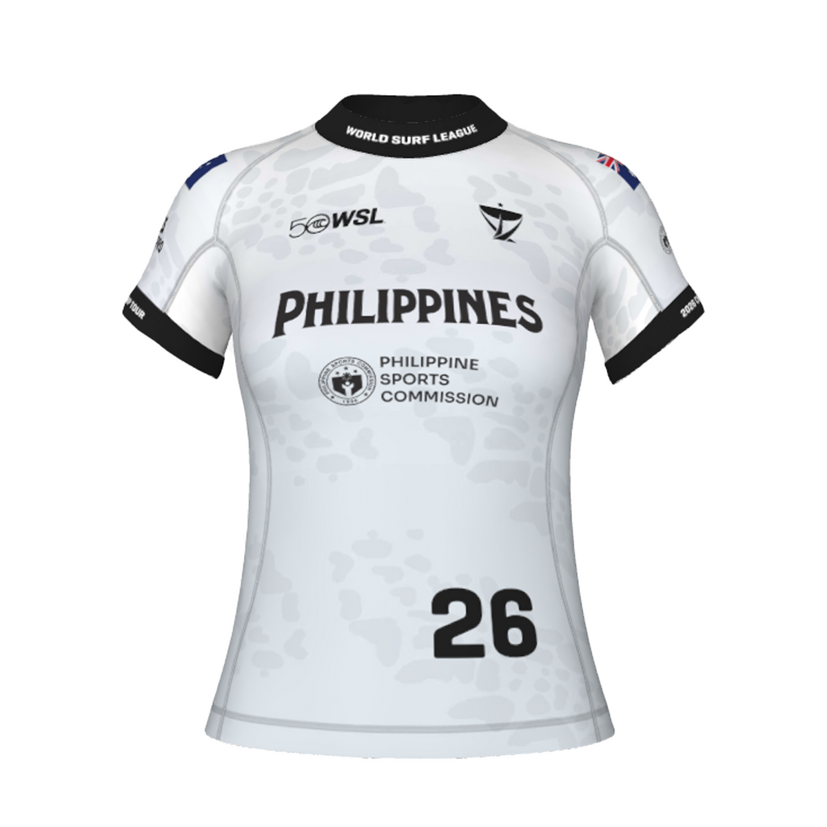Molly Picklum Official Comp Jersey - 2026 Philippines Pro - White Front