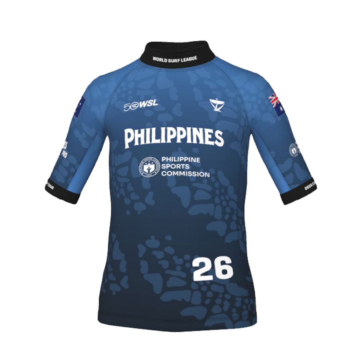 Molly Picklum Official Comp Jersey - 2026 Philippines Pro - Youth - Blue Front