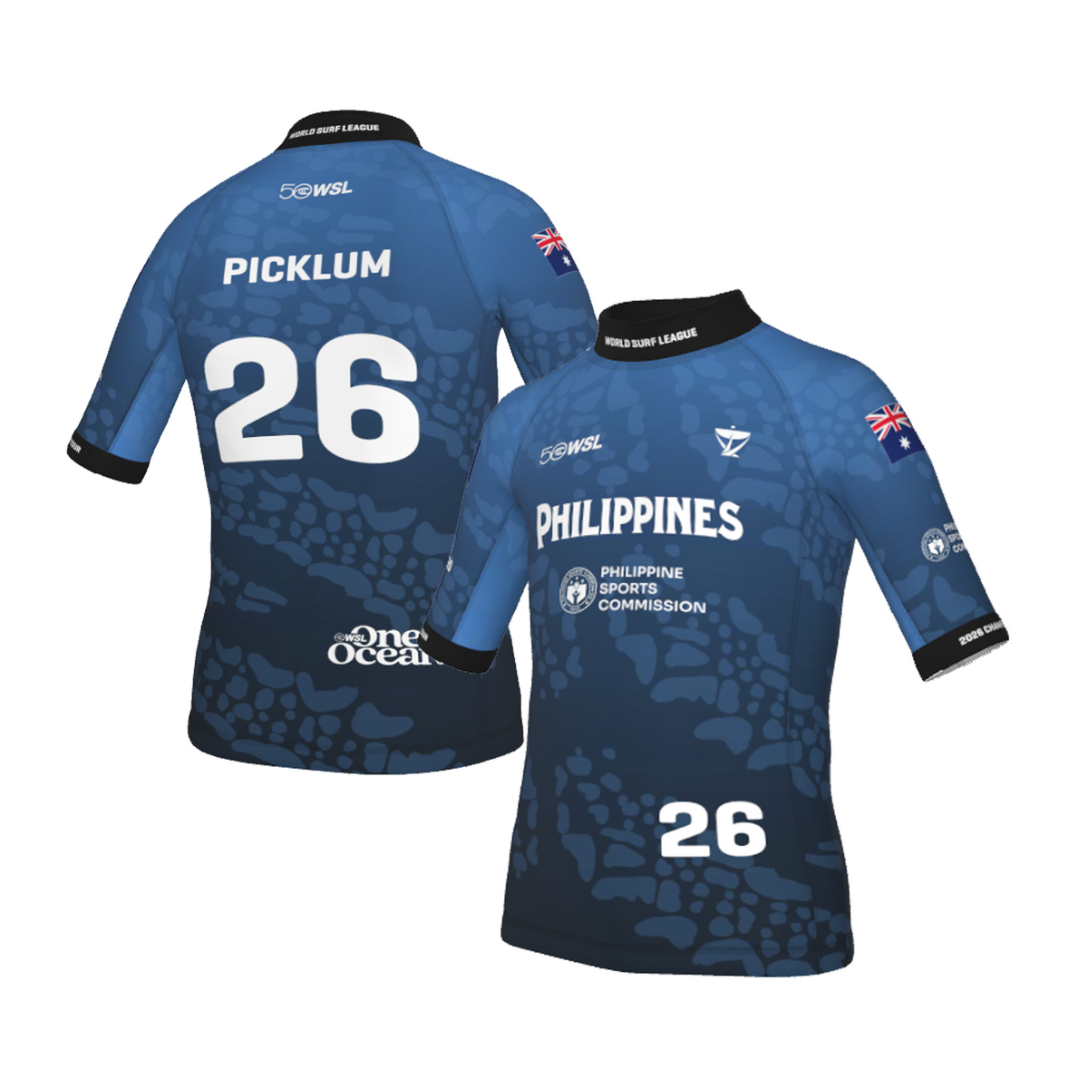 Molly Picklum Official Comp Jersey - 2026 Philippines Pro - Youth - Blue