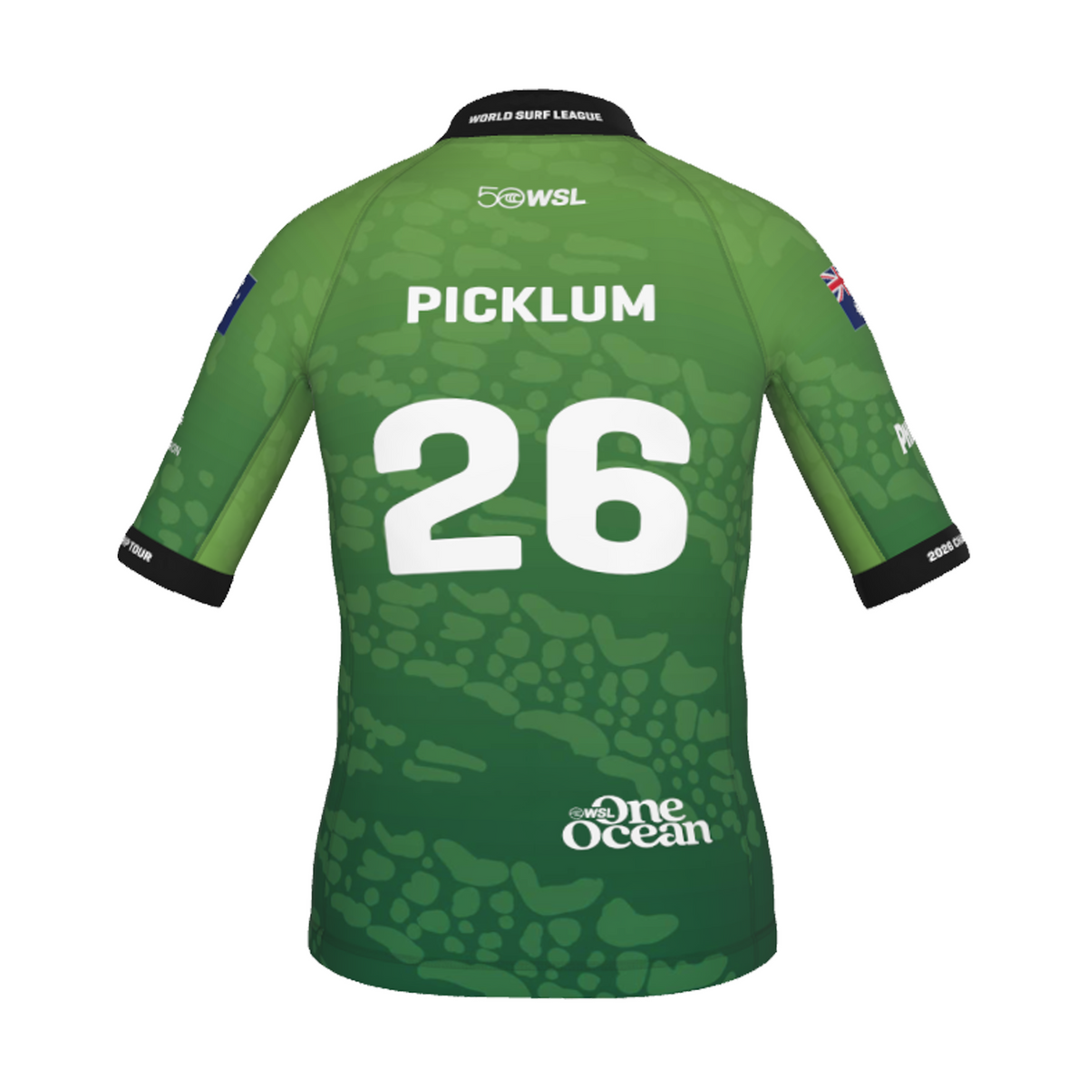 Molly Picklum Official Comp Jersey - 2026 Philippines Pro - Youth - Green Back