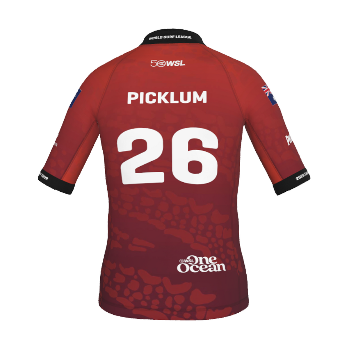 Molly Picklum Official Comp Jersey - 2026 Philippines Pro - Youth - Red Back