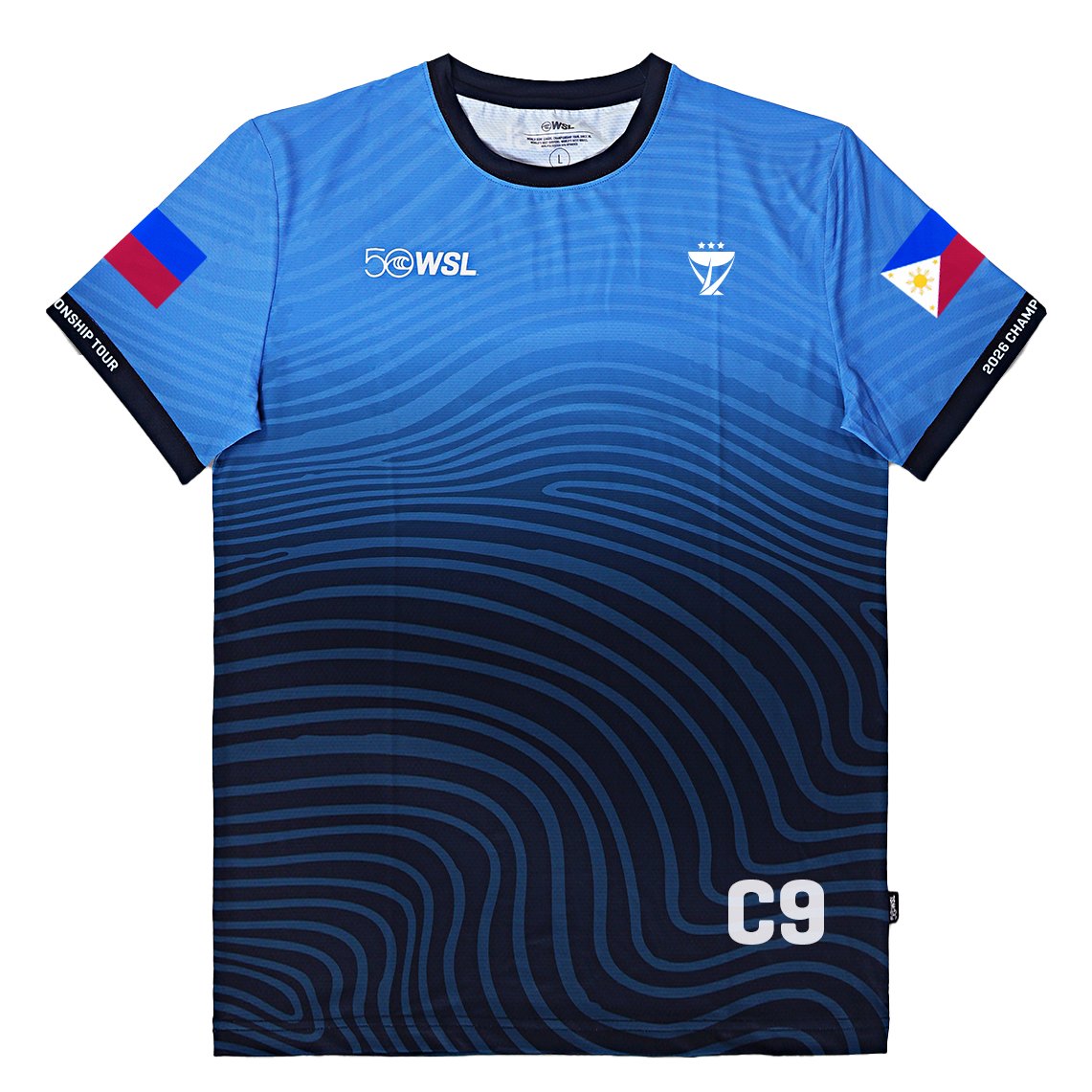Marama Tokong Official Fan Jersey 2026 Championship Tour - Blue - Front