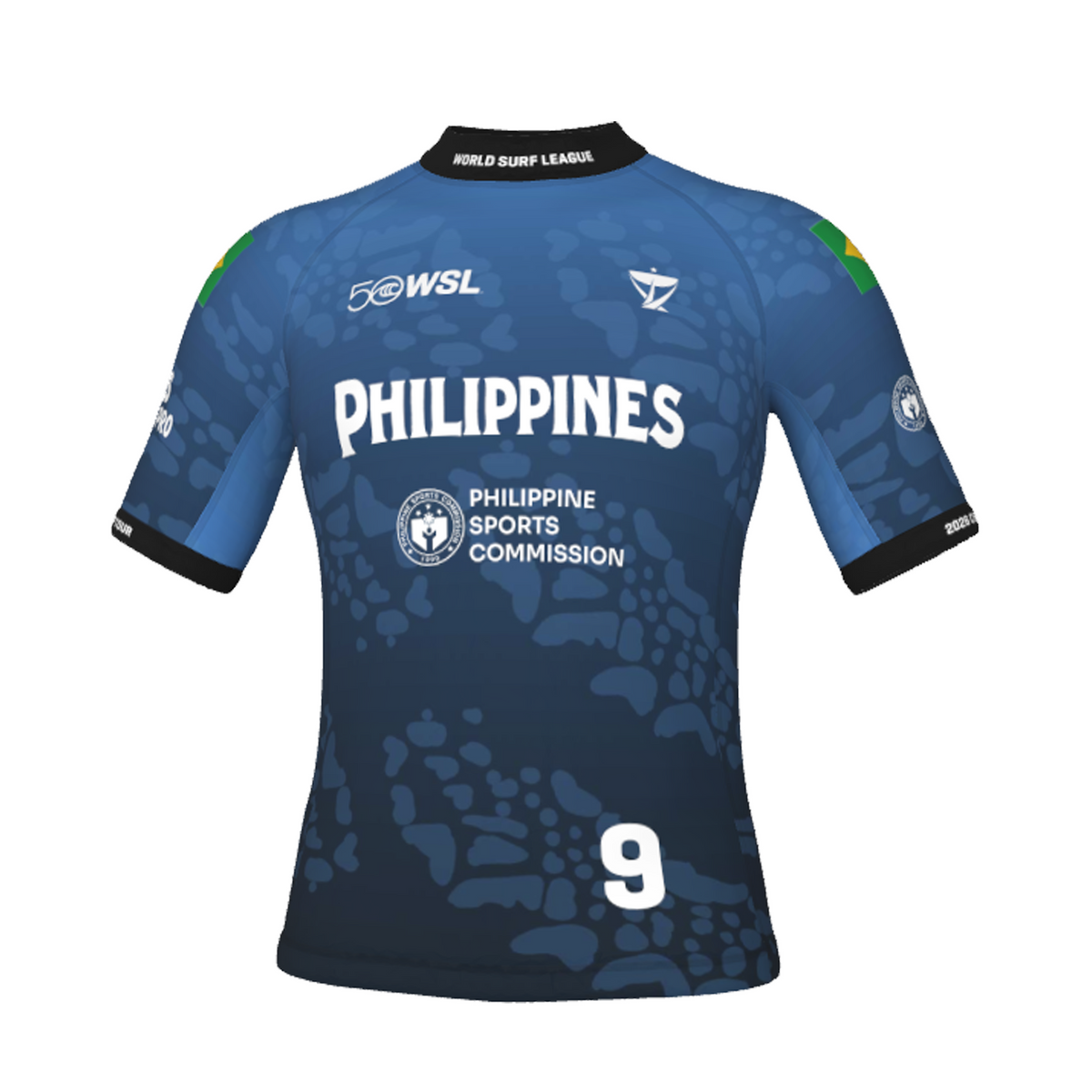 Yago Dora Official Comp Jersey - 2026 Philippines Pro - Blue Front