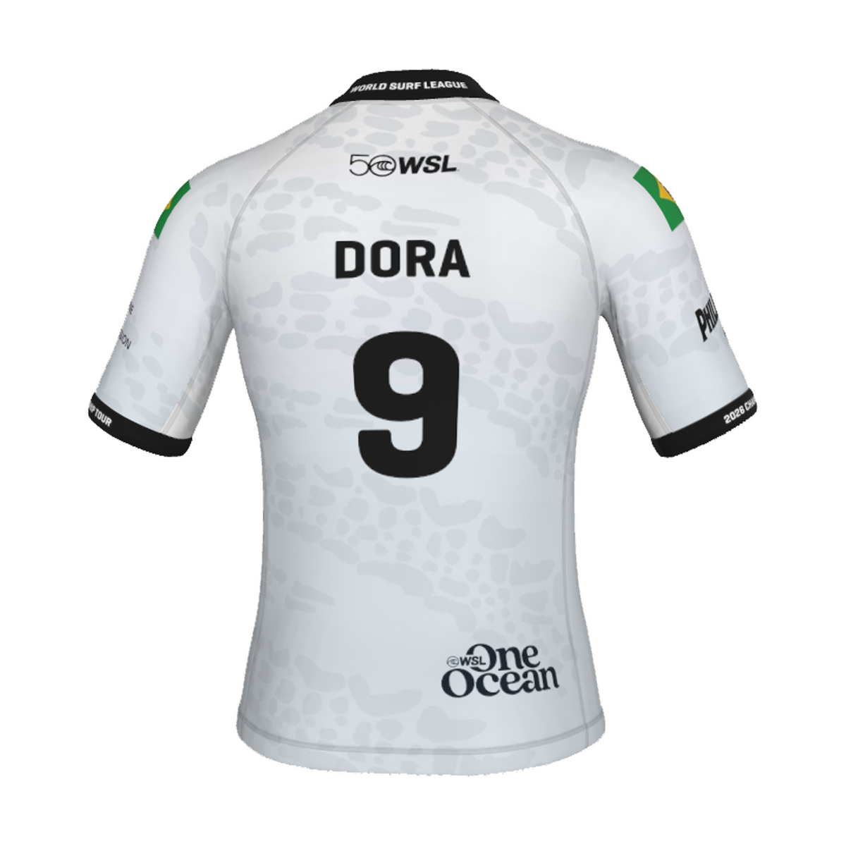 Yago Dora Official Comp Jersey - 2026 Philippines Pro - White Back