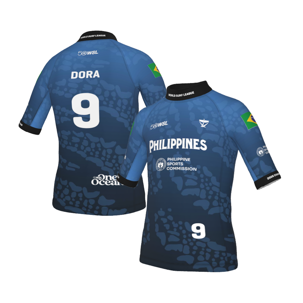 Yago Dora Official Comp Jersey - 2026 Philippines Pro - Youth - Blue