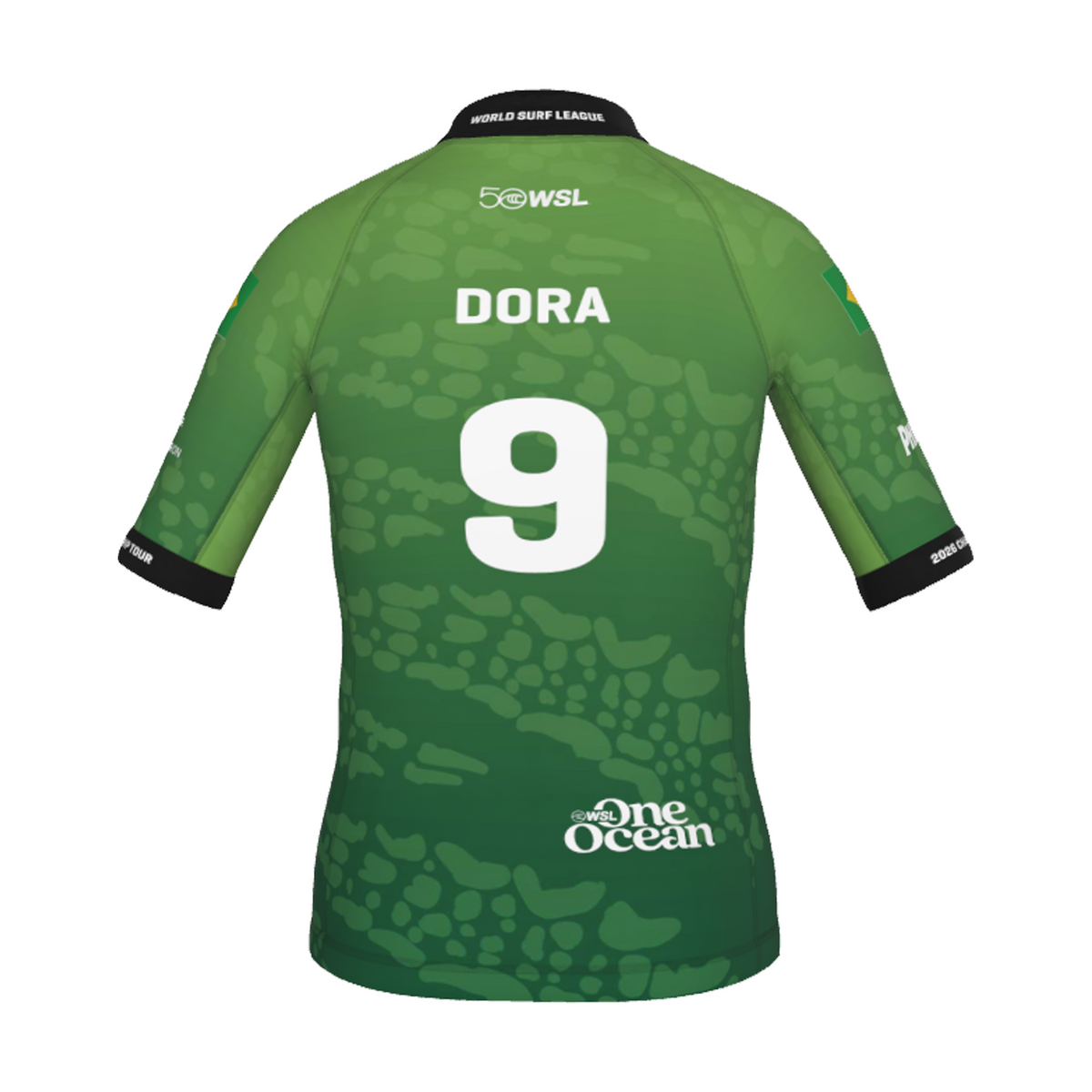 Yago Dora Official Comp Jersey - 2026 Philippines Pro - Youth - Green Back
