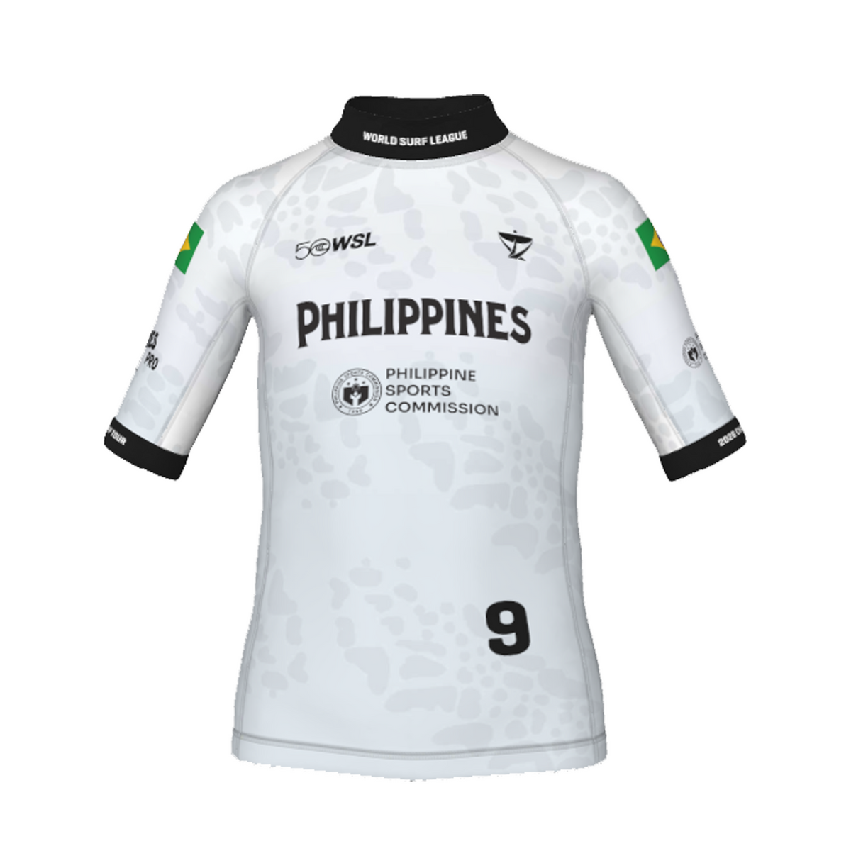 Yago Dora Official Comp Jersey - 2026 Philippines Pro - Youth - White Front