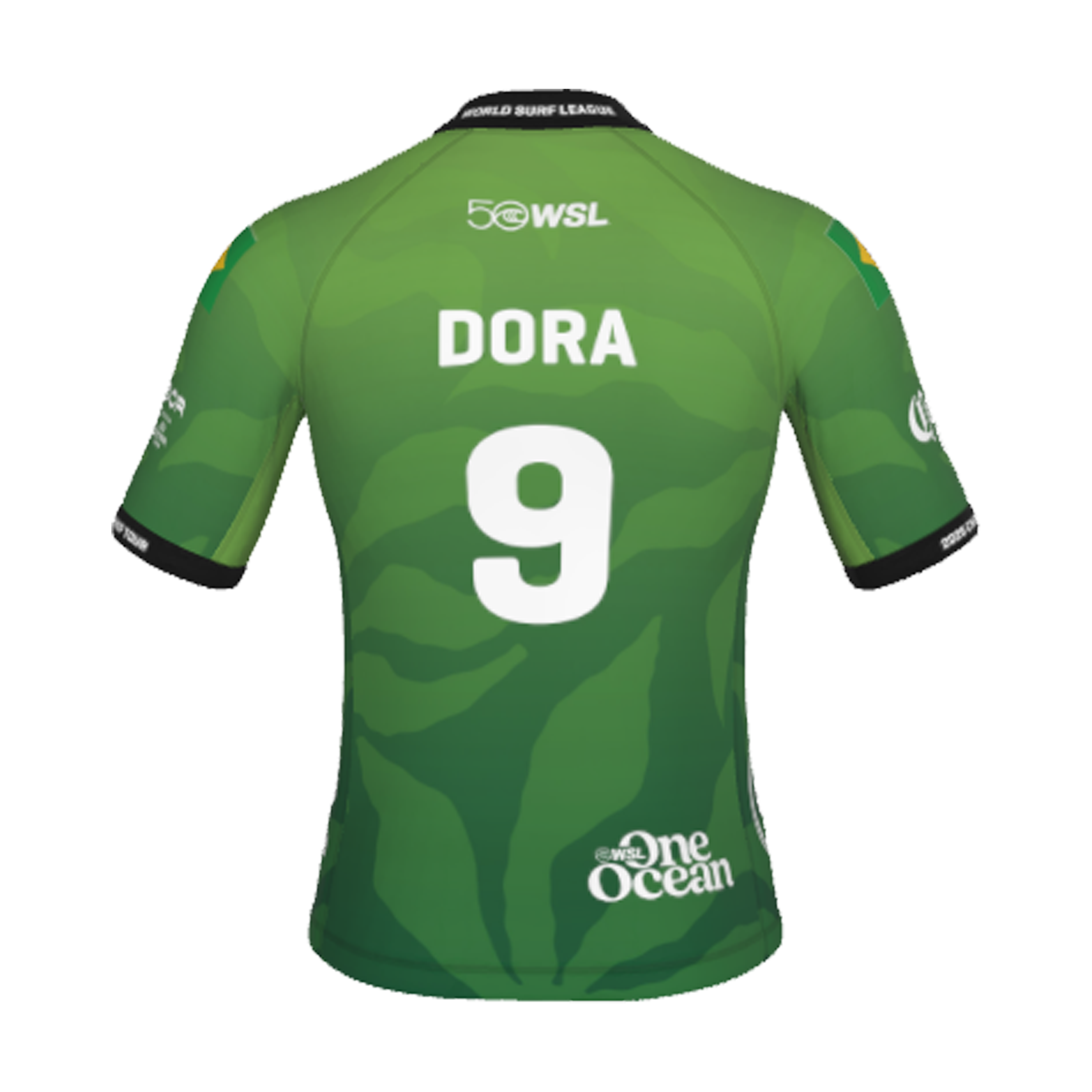 Yago Dora Official Jersey 2026 El Salvador Pro - Back View - Green