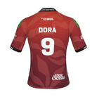 Yago Dora Official Jersey 2026 El Salvador Pro - Back View - Red